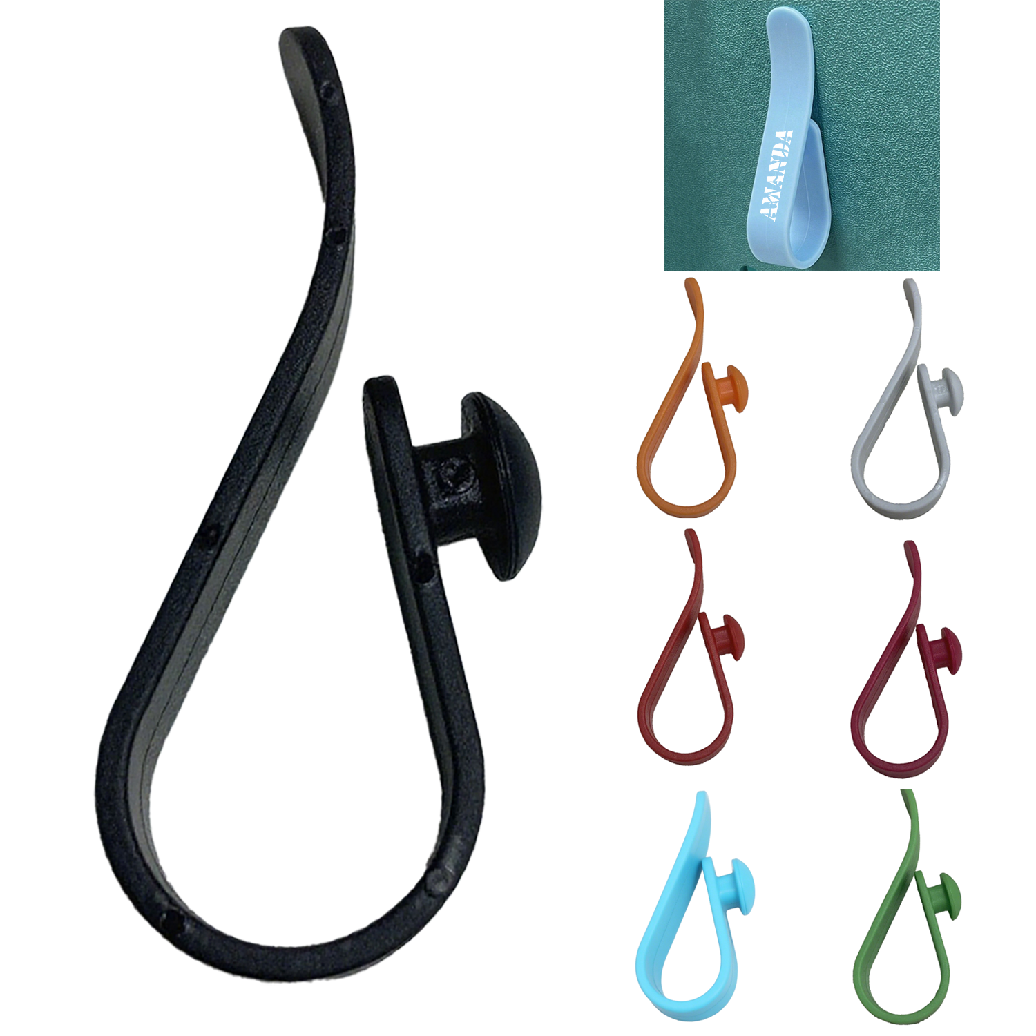 Plastic Beach Bag Hooks Accessories 3