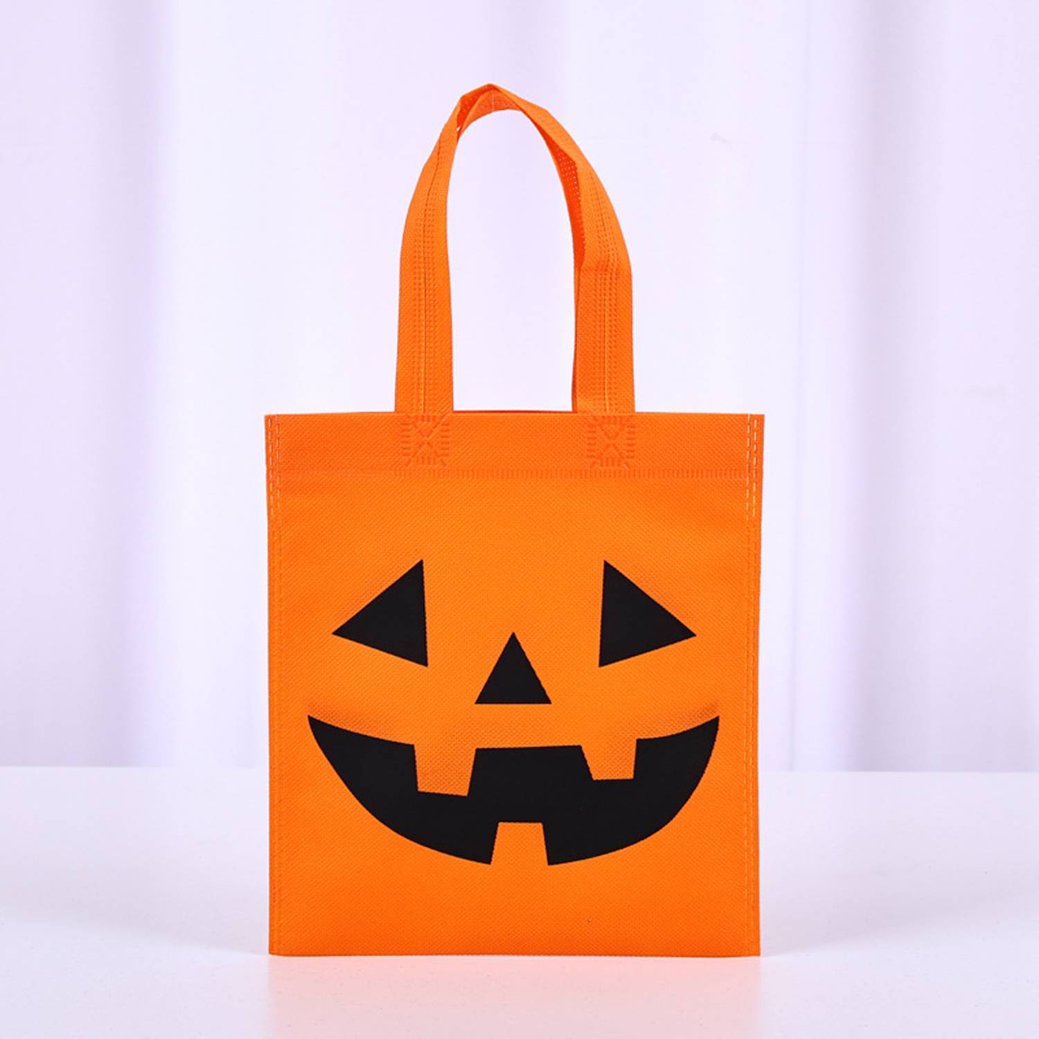 Halloween Non-Woven Pumpkin Tote Bag 2