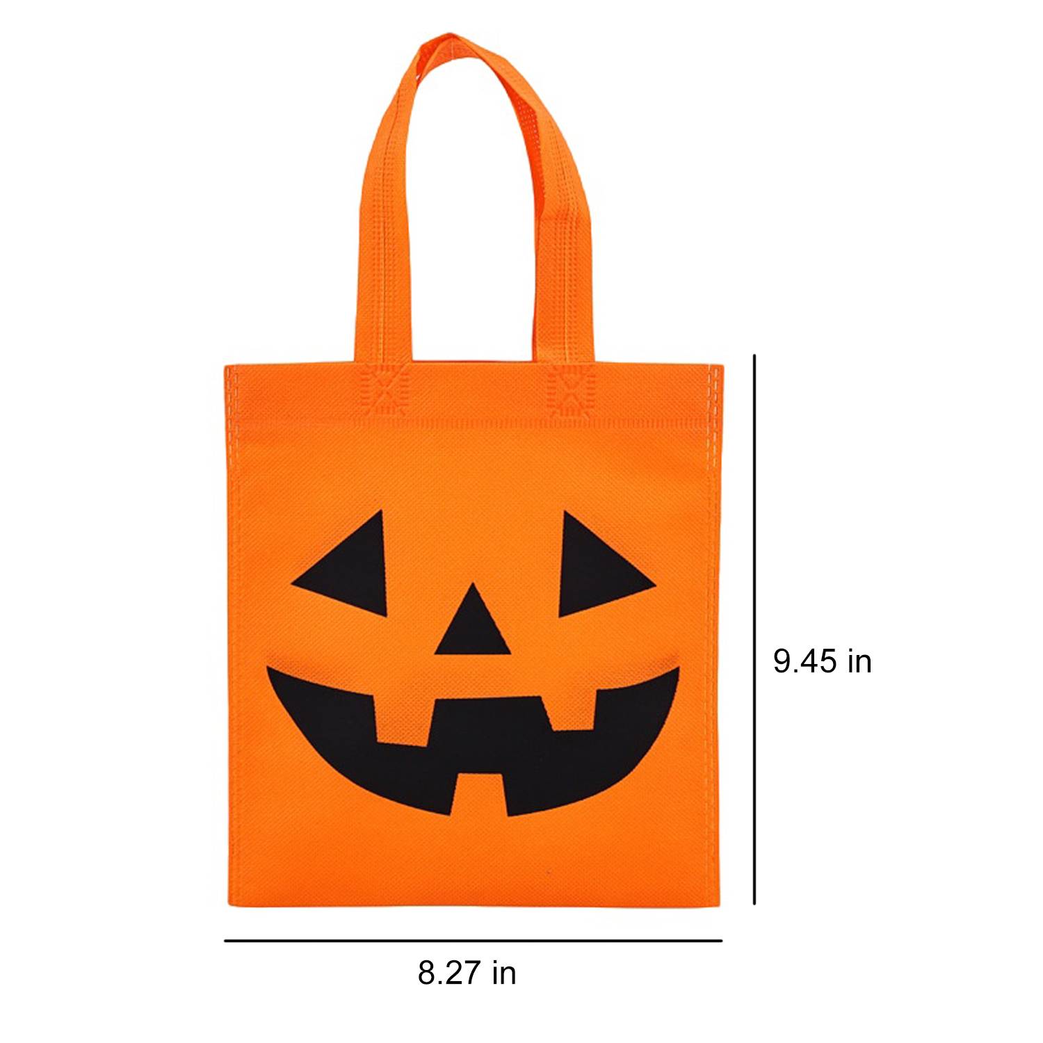 Halloween Non-Woven Pumpkin Tote Bag 4