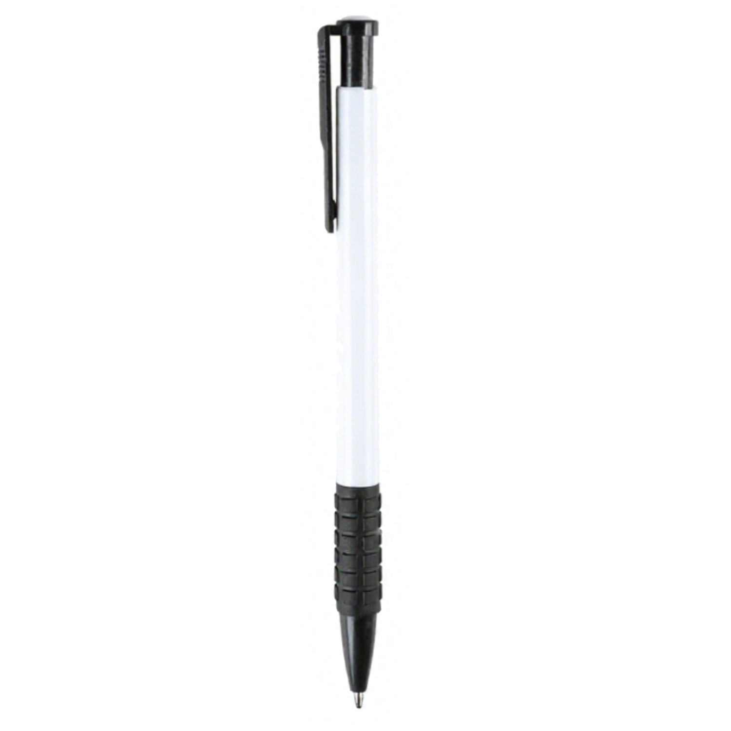 Retractable Plastic Ballpoint Pen w/ Comfortable Grip 6