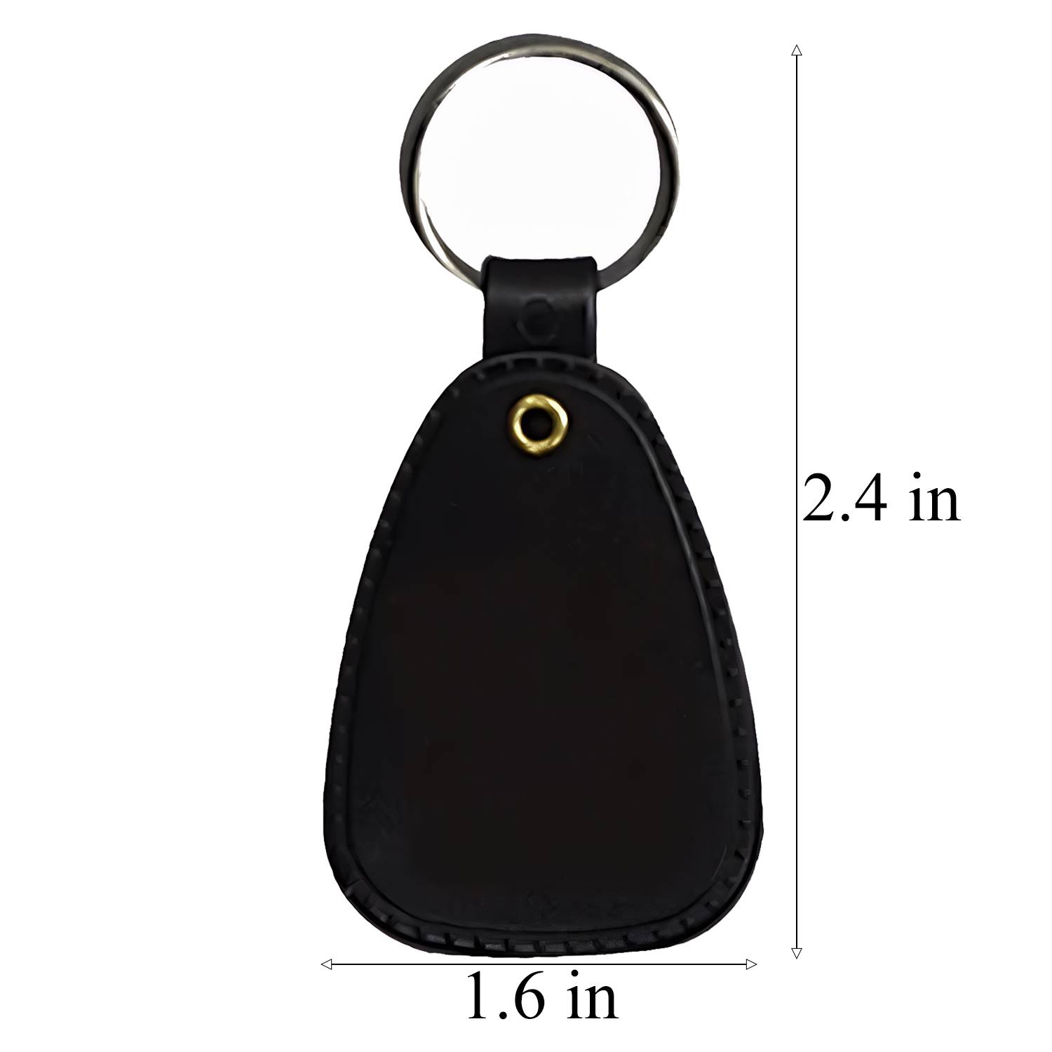 PVC Teardrop Shape Key Tag Car Keychain 8