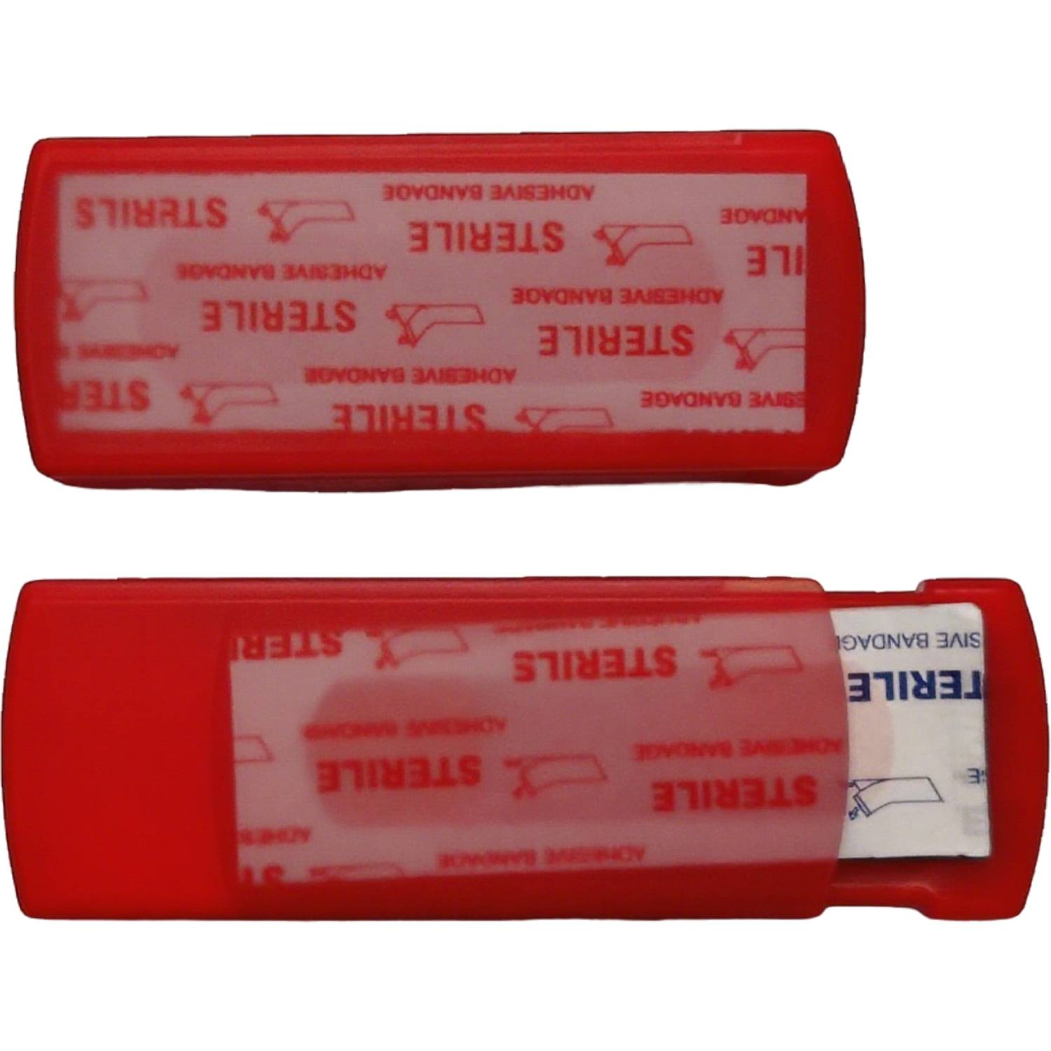 Pull-Out Plastic Bandage Dispenser Box w/ 5 Adhesive Strips 6