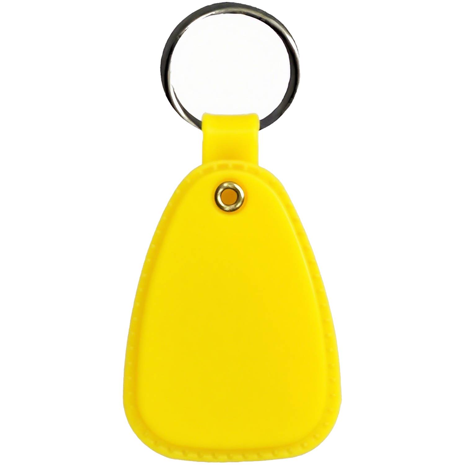 PVC Teardrop Shape Key Tag Car Keychain 5