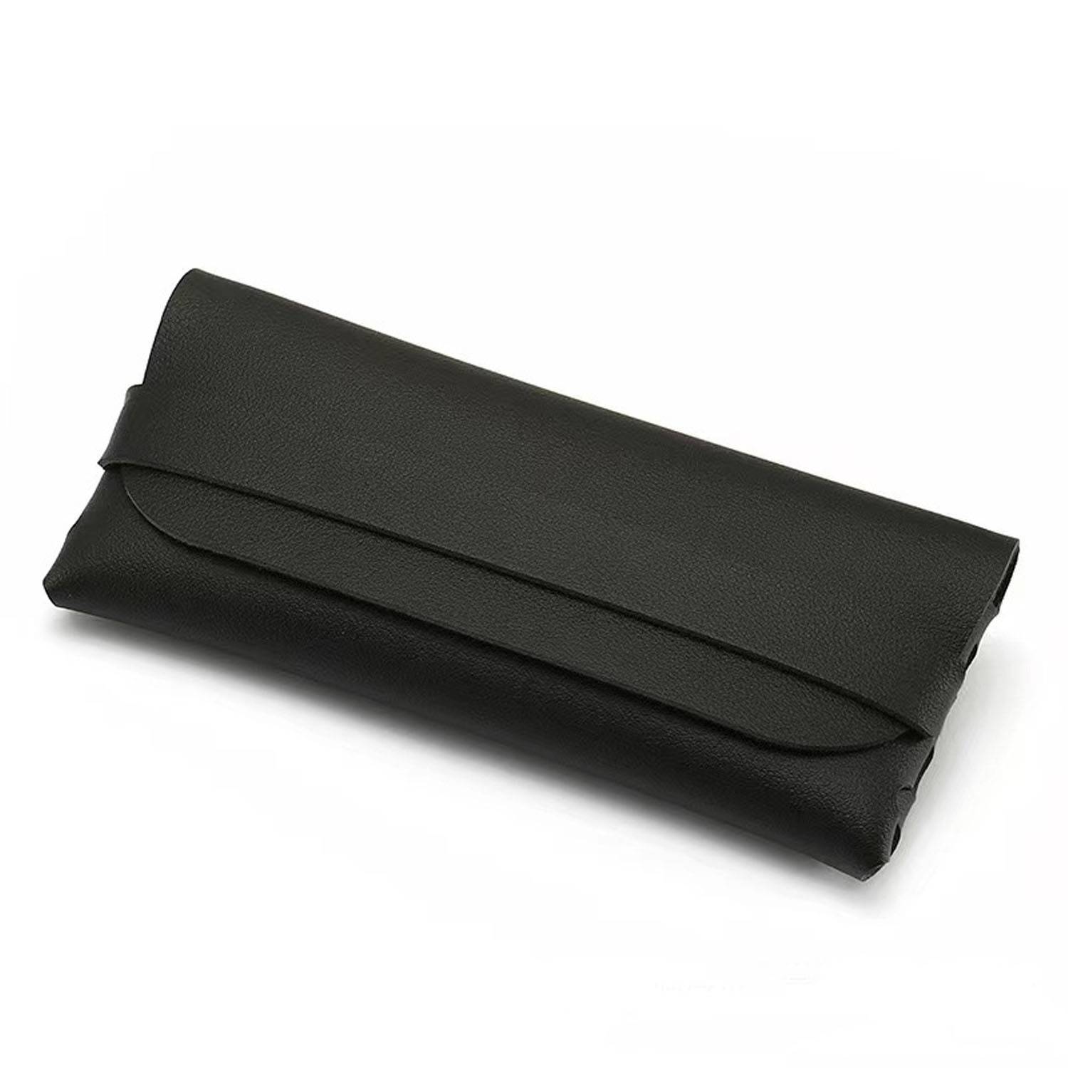 Portable PU Leather Handcrafted Eyeglass Pouch 2