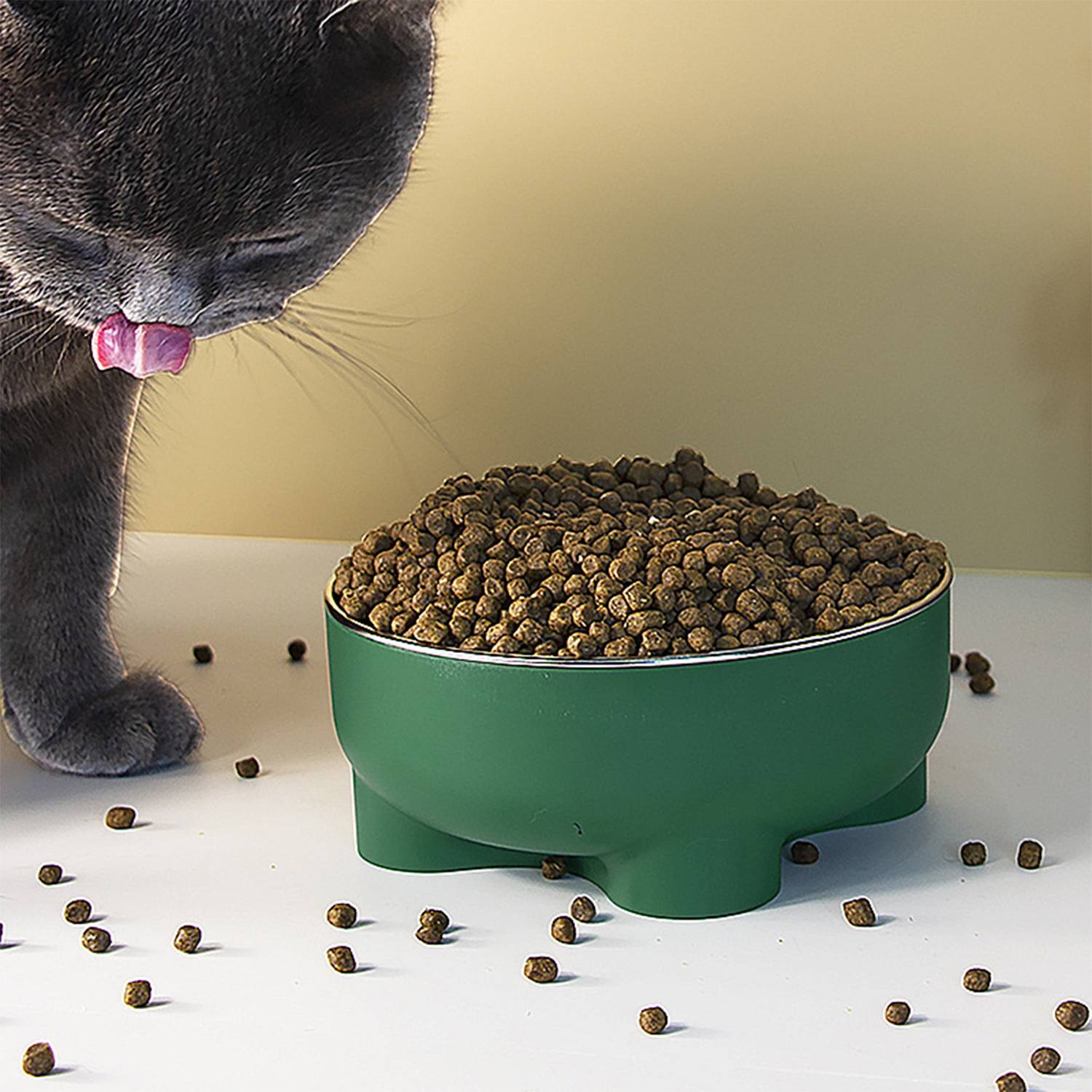Removable Stainless Steel Pet Bowl Food Water Dish 1