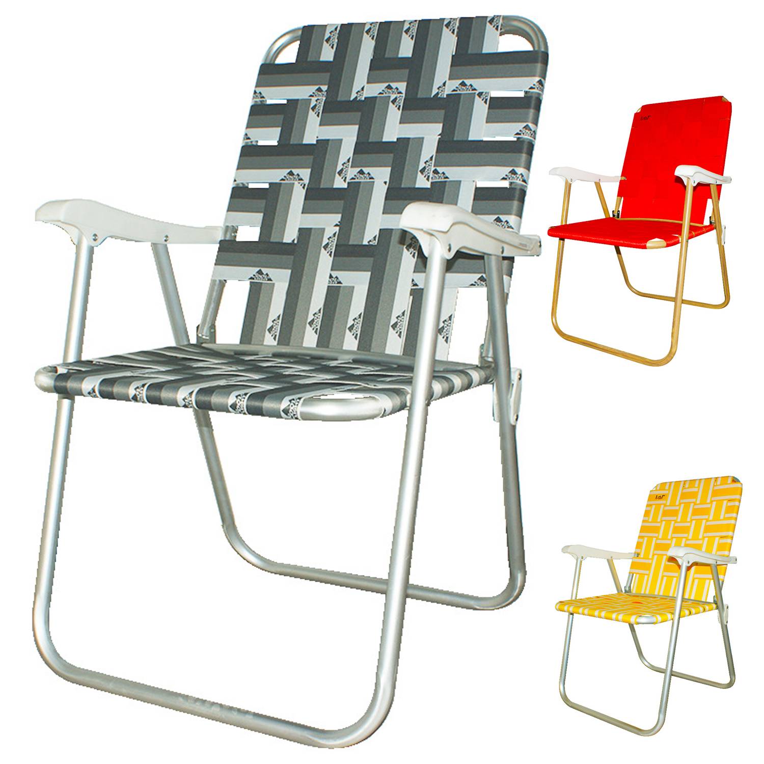 Folding Aluminum Outdoor High-Back Chair 5