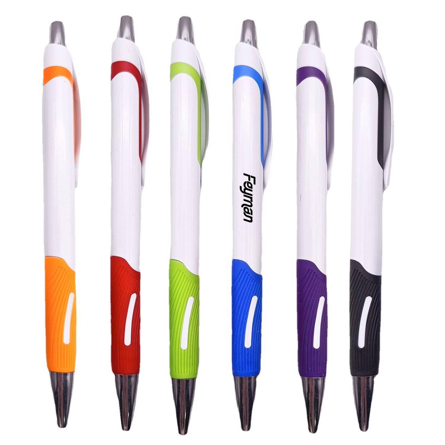 Soft Rubber Grip Ballpoint Pen 2