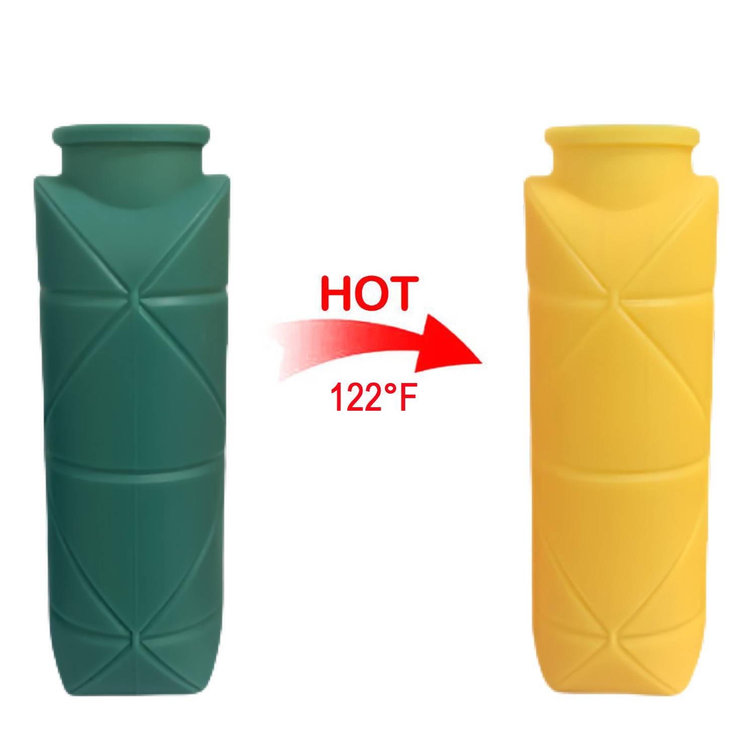 17oz Silicone Color-Changing Collapsible Sports Water Bottle 7