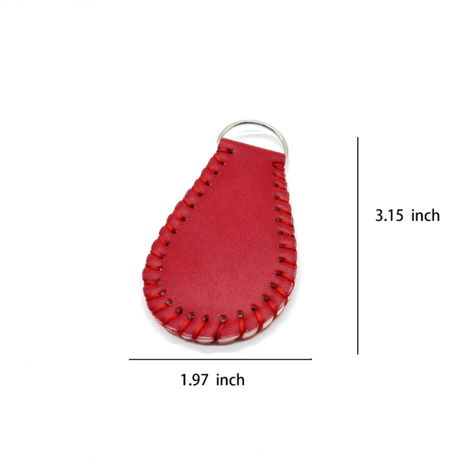 Baseball PU Leather Keychain 4