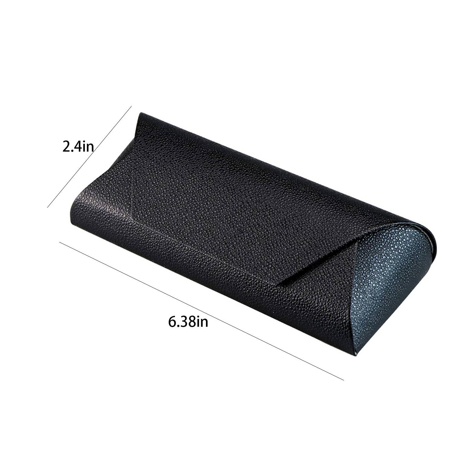 PU Leather Hard-Shell Portable Glasses Case 6