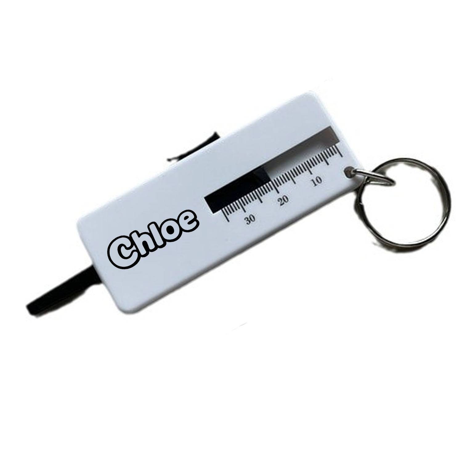 Tire Tread Depth Gauge Keychain 1