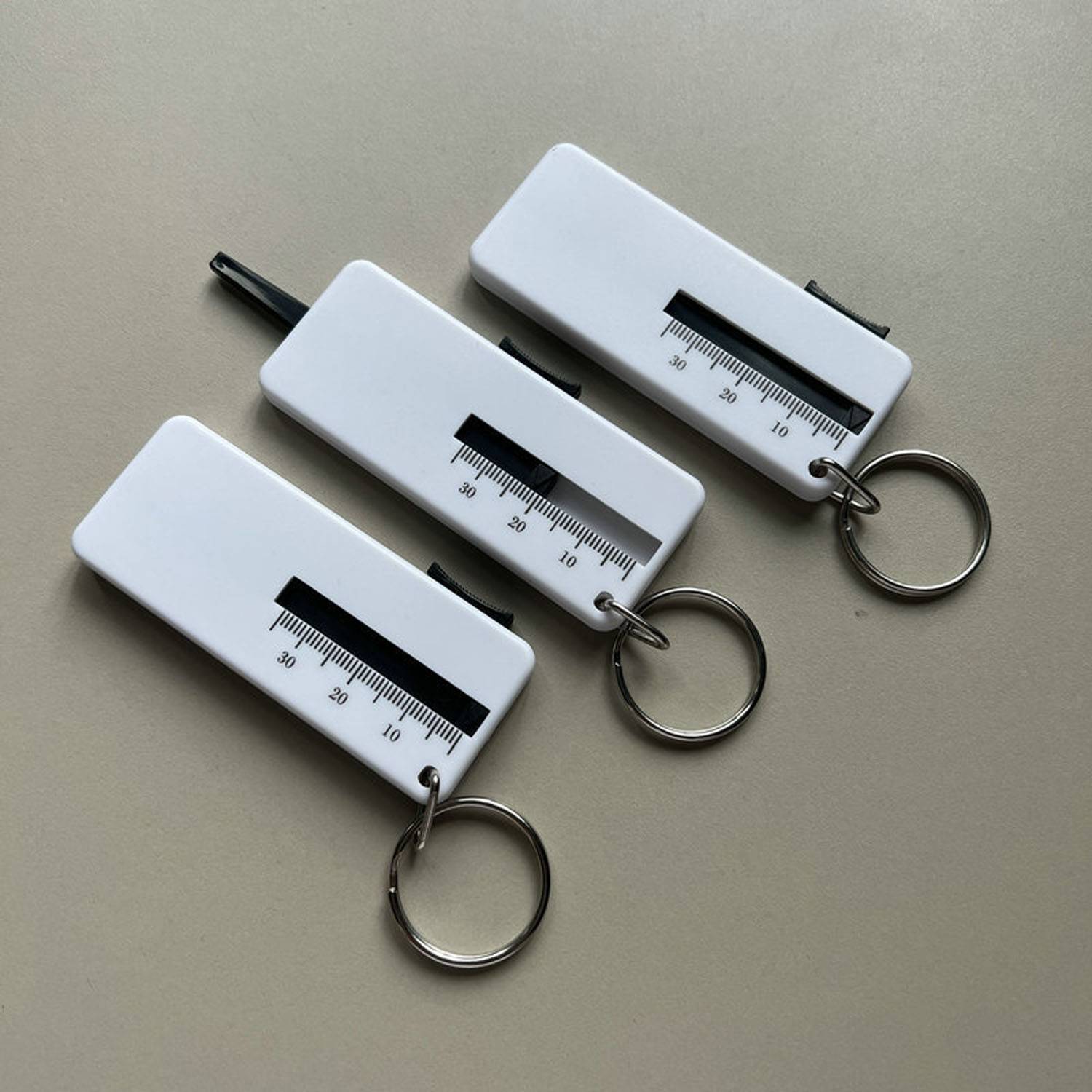 Tire Tread Depth Gauge Keychain 4