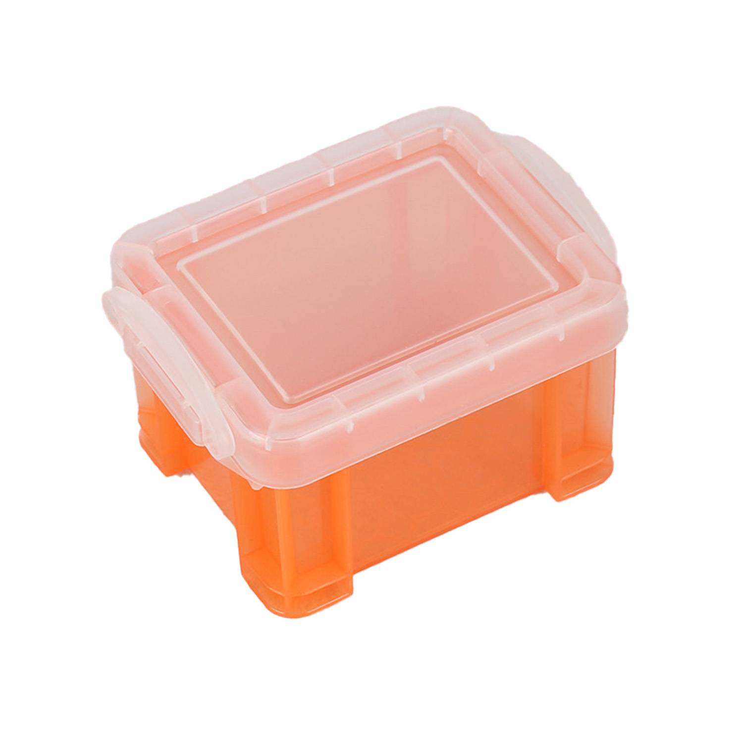 Mini Plastic Desktop Organizer Storage Box 5