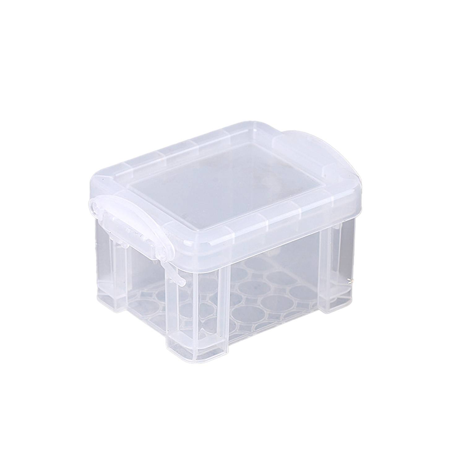 Mini Plastic Desktop Organizer Storage Box 9