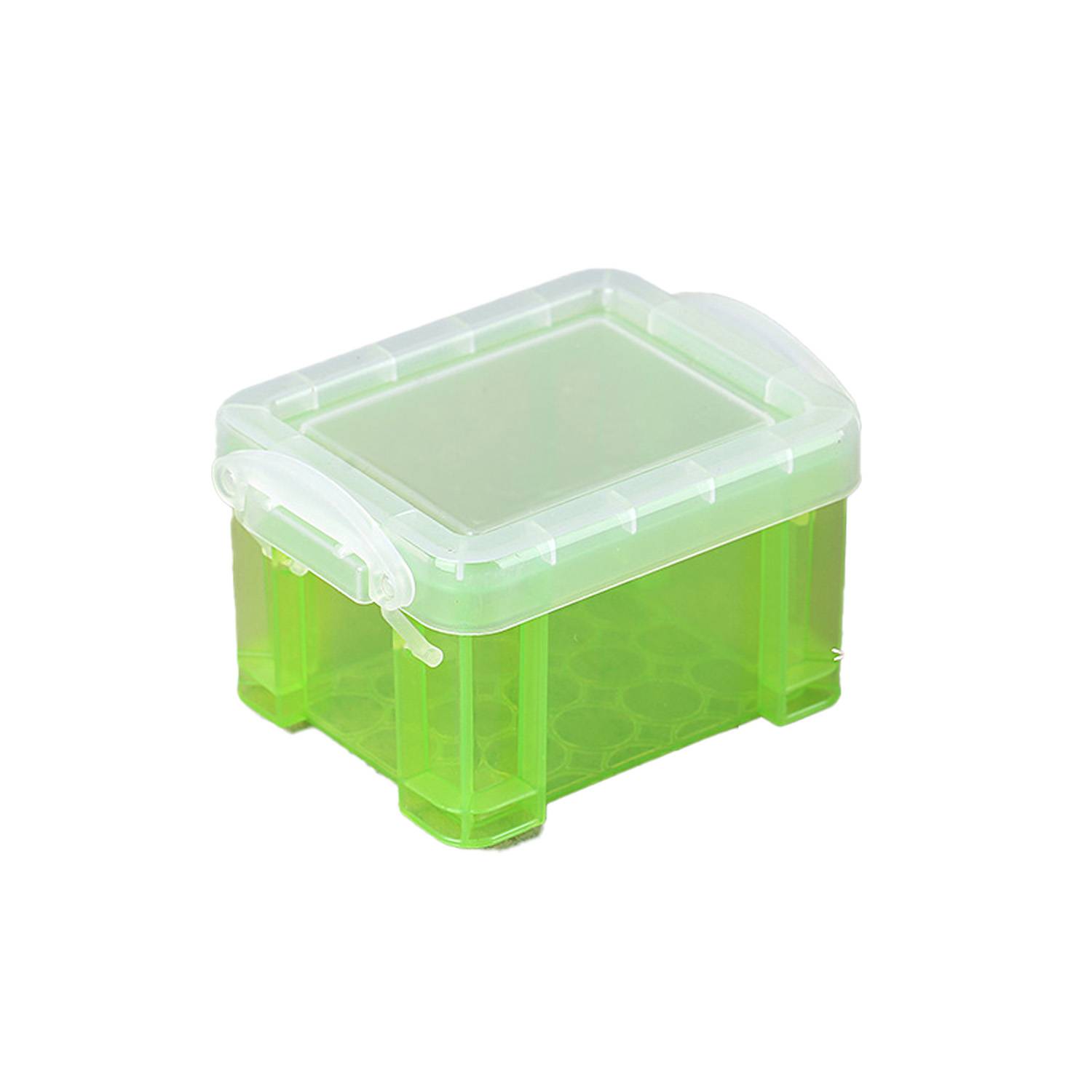Mini Plastic Desktop Organizer Storage Box 4