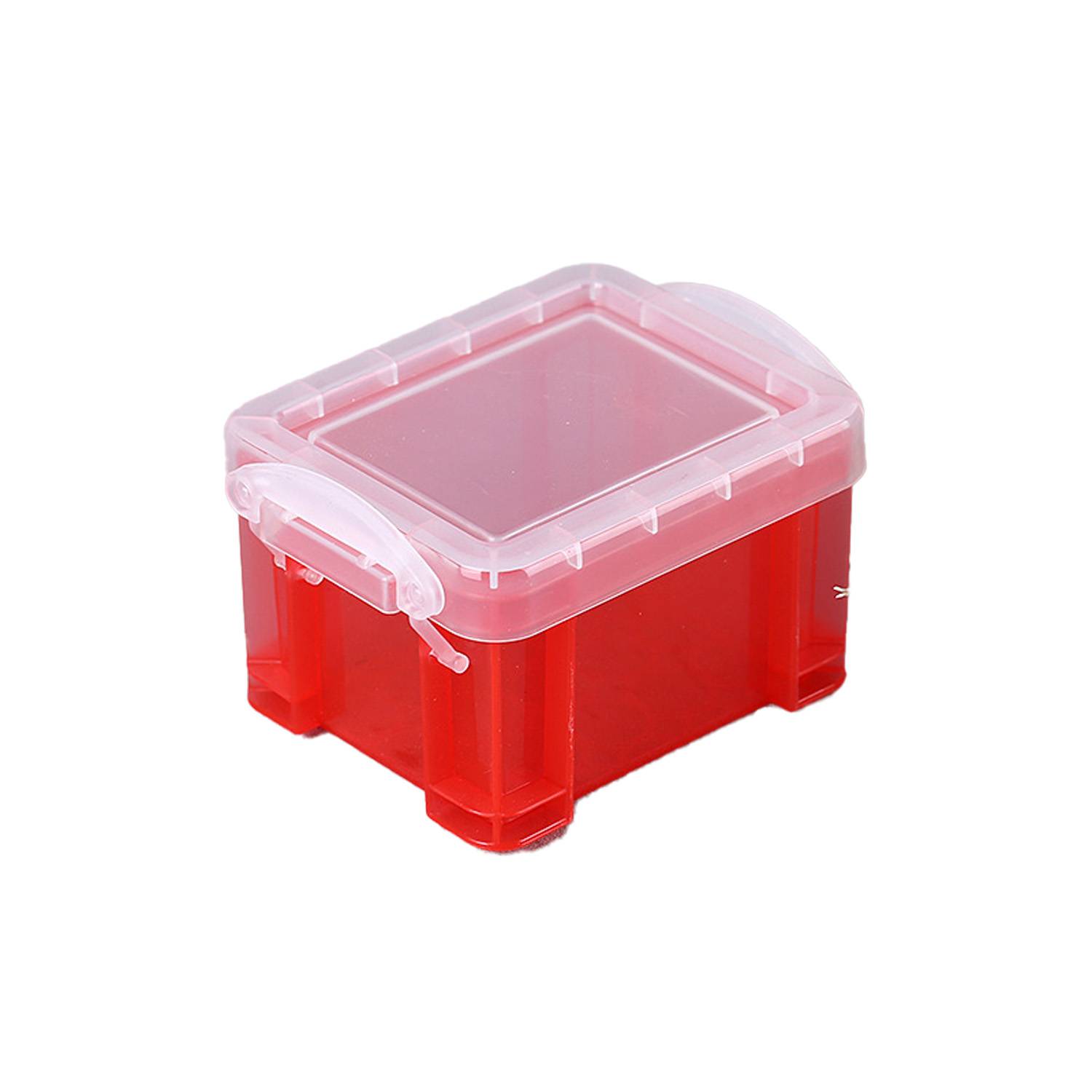 Mini Plastic Desktop Organizer Storage Box 1
