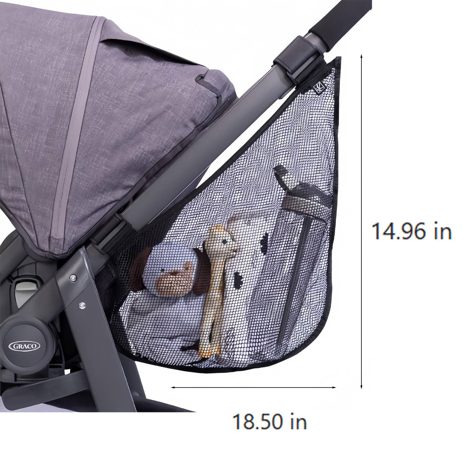 Universal Baby Stroller Mesh Storage Organizer 2