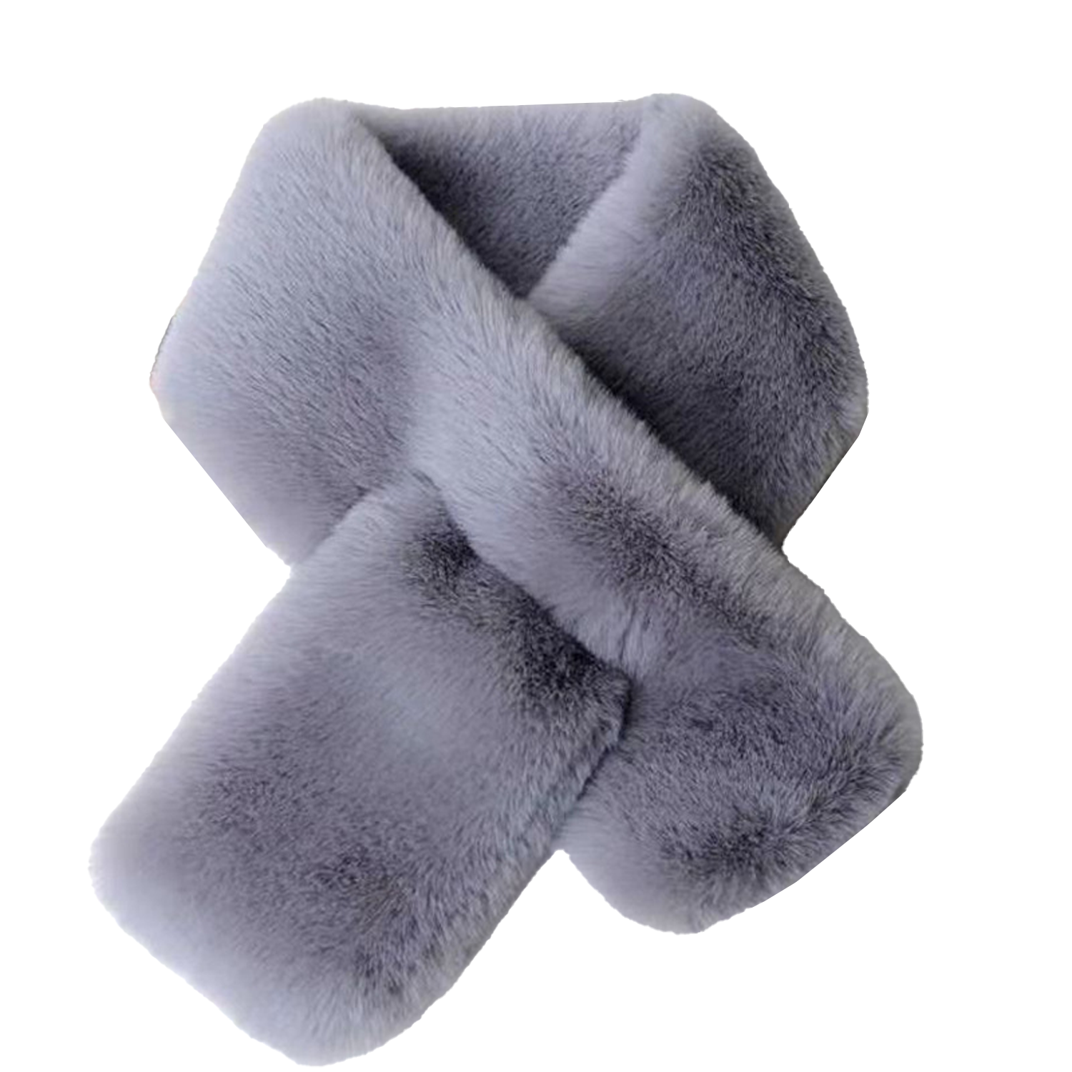 Cotton-Polyester Winter Warm Plush Scarf 8