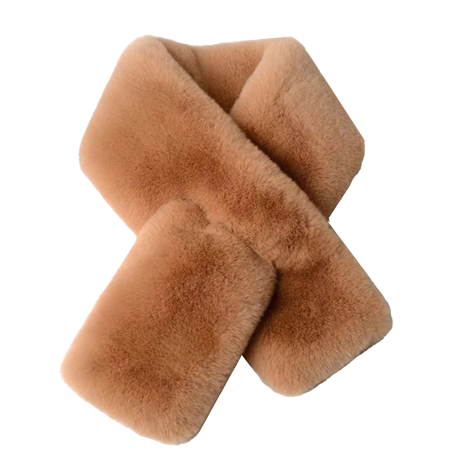 Cotton-Polyester Winter Warm Plush Scarf 6