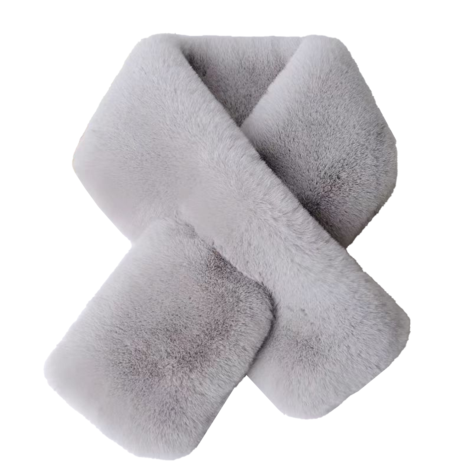 Cotton-Polyester Winter Warm Plush Scarf 7