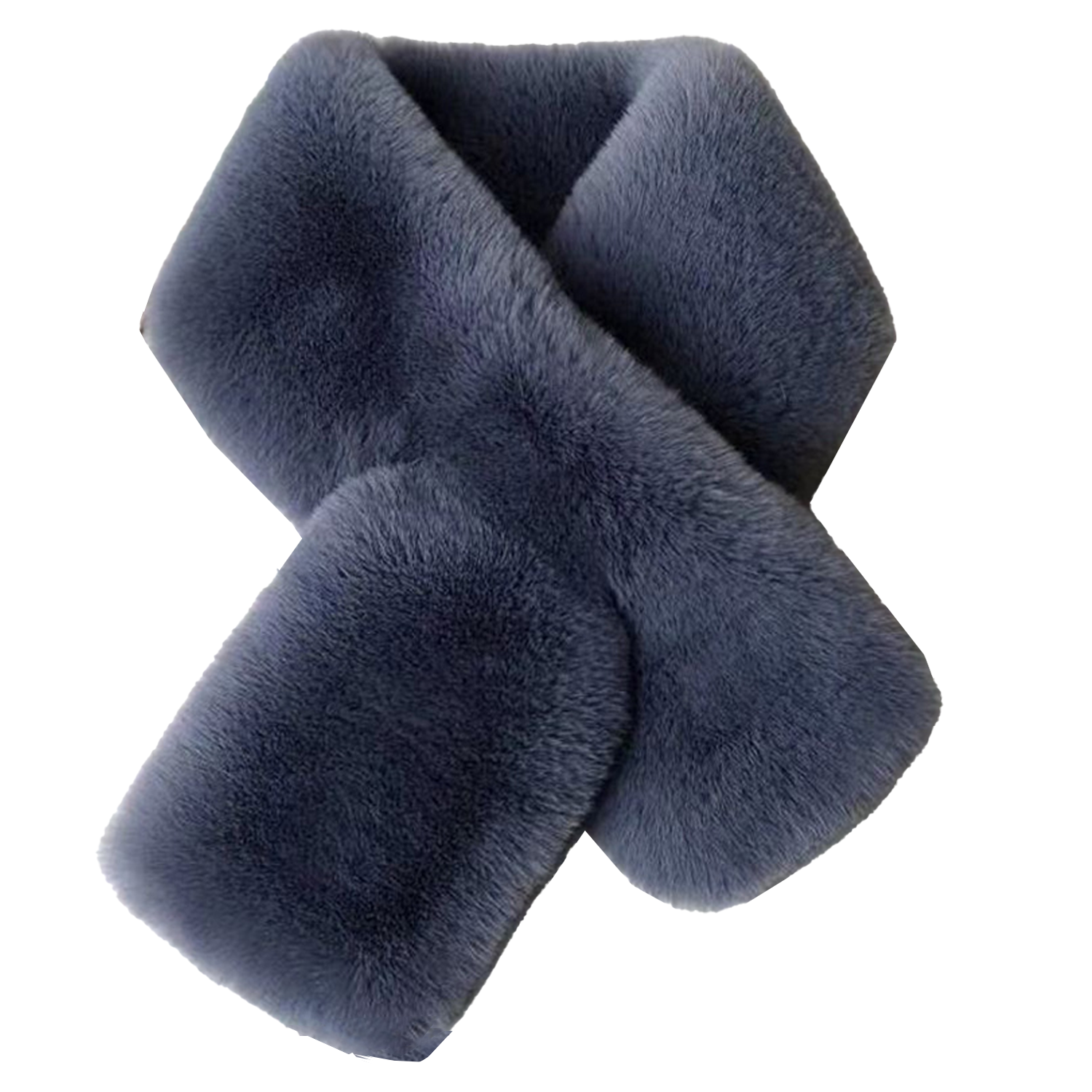 Cotton-Polyester Winter Warm Plush Scarf 9