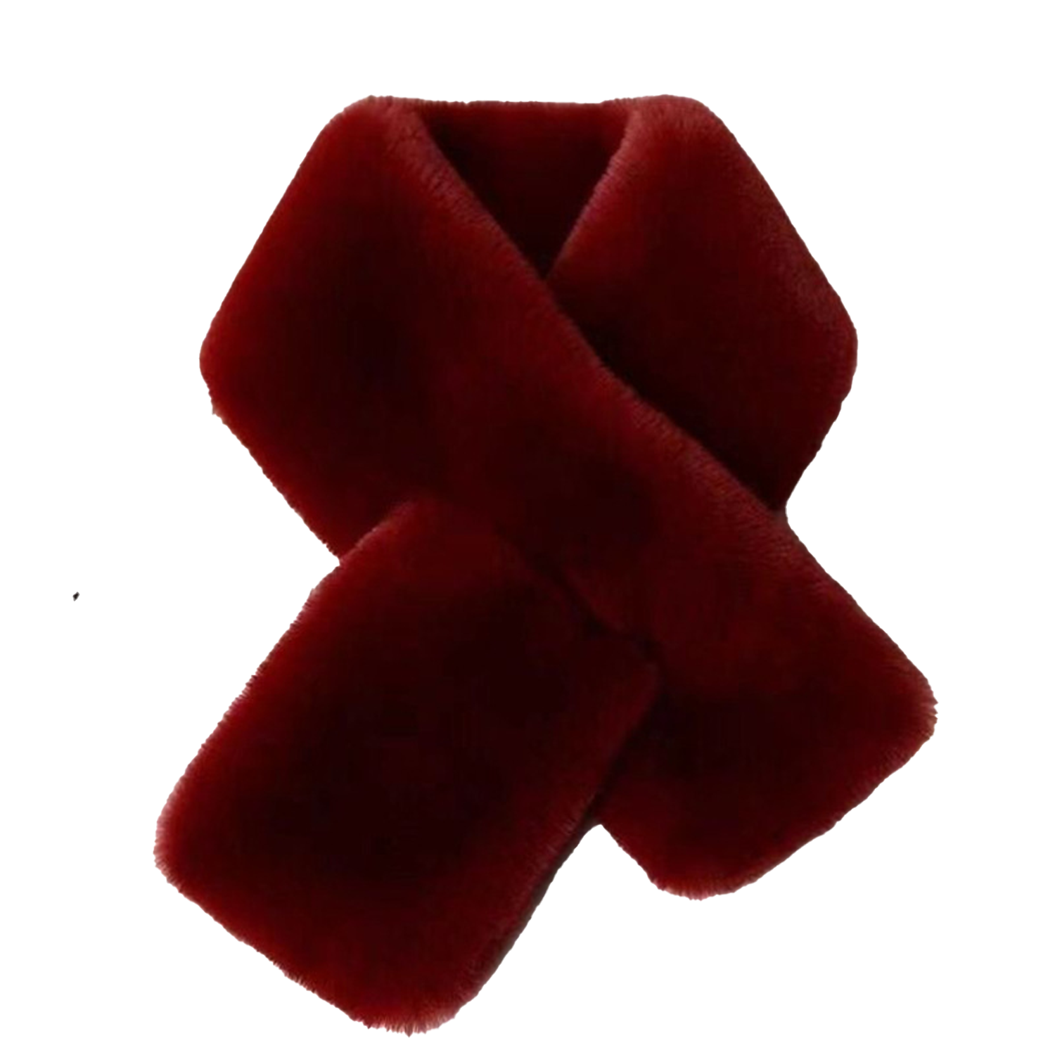 Cotton-Polyester Winter Warm Plush Scarf 15
