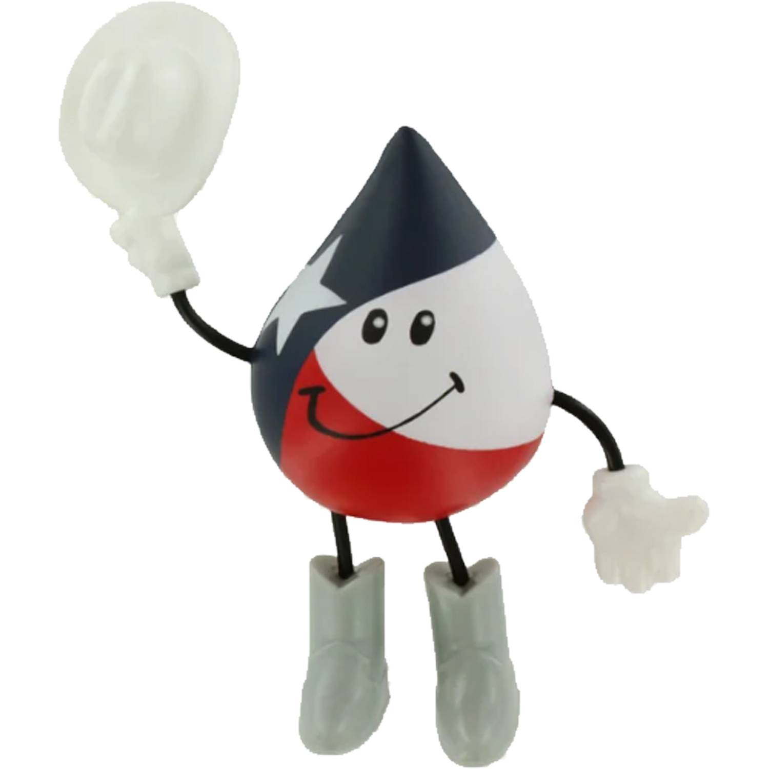 PU Texas-Themed Stress Reliever Figure 1