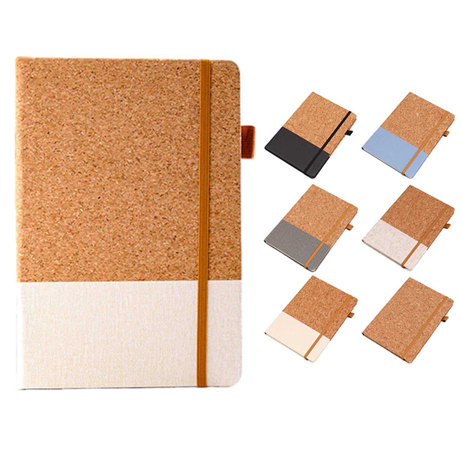 A5 Eco-Friendly PU Leather Lined Notebook 7