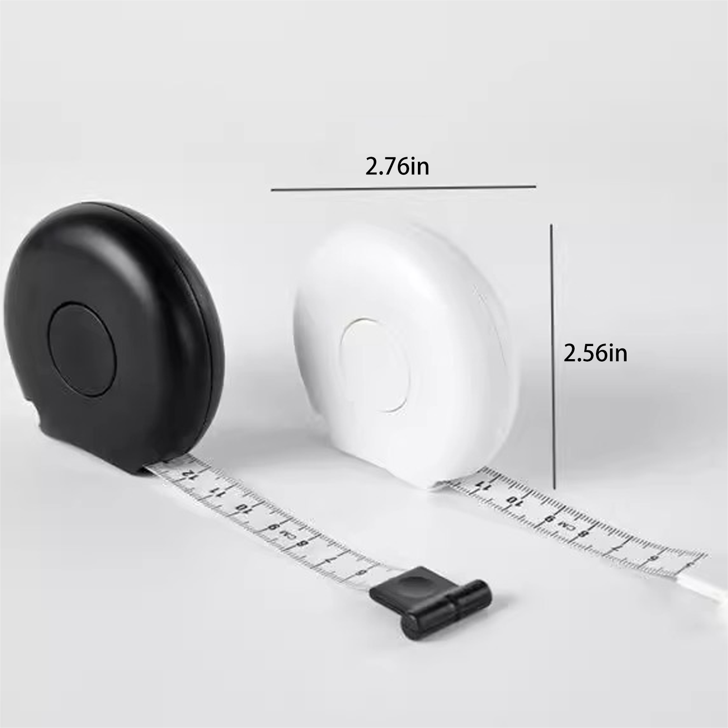 Snail-Shaped Mini Plastic Tape Measure 2