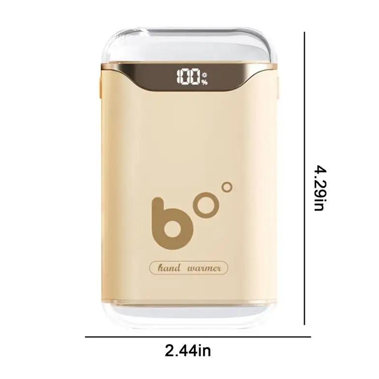 Portable Rechargeable Digital Display Hand Warmer 4