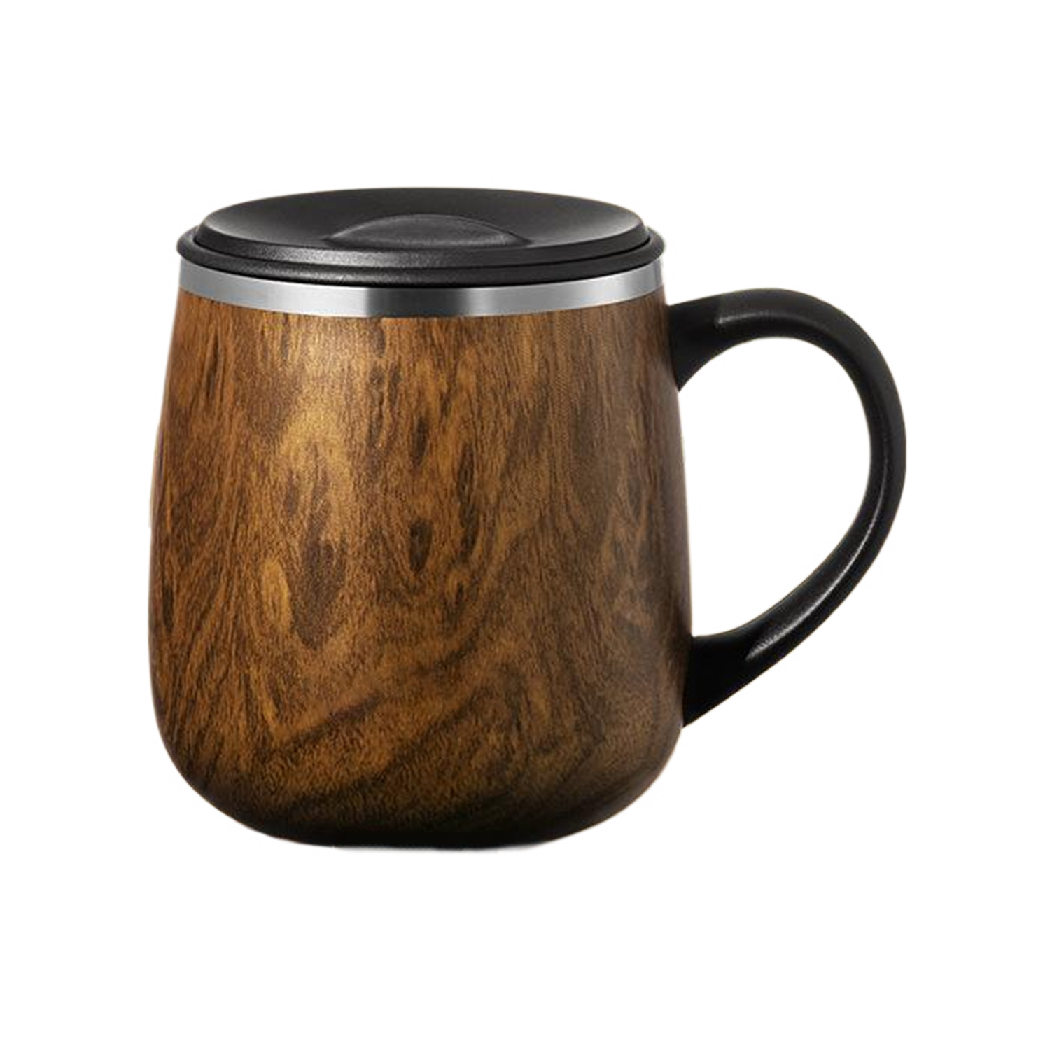 11oz Double Wall Stainless Steel Insulated Mug w/ Lid 7