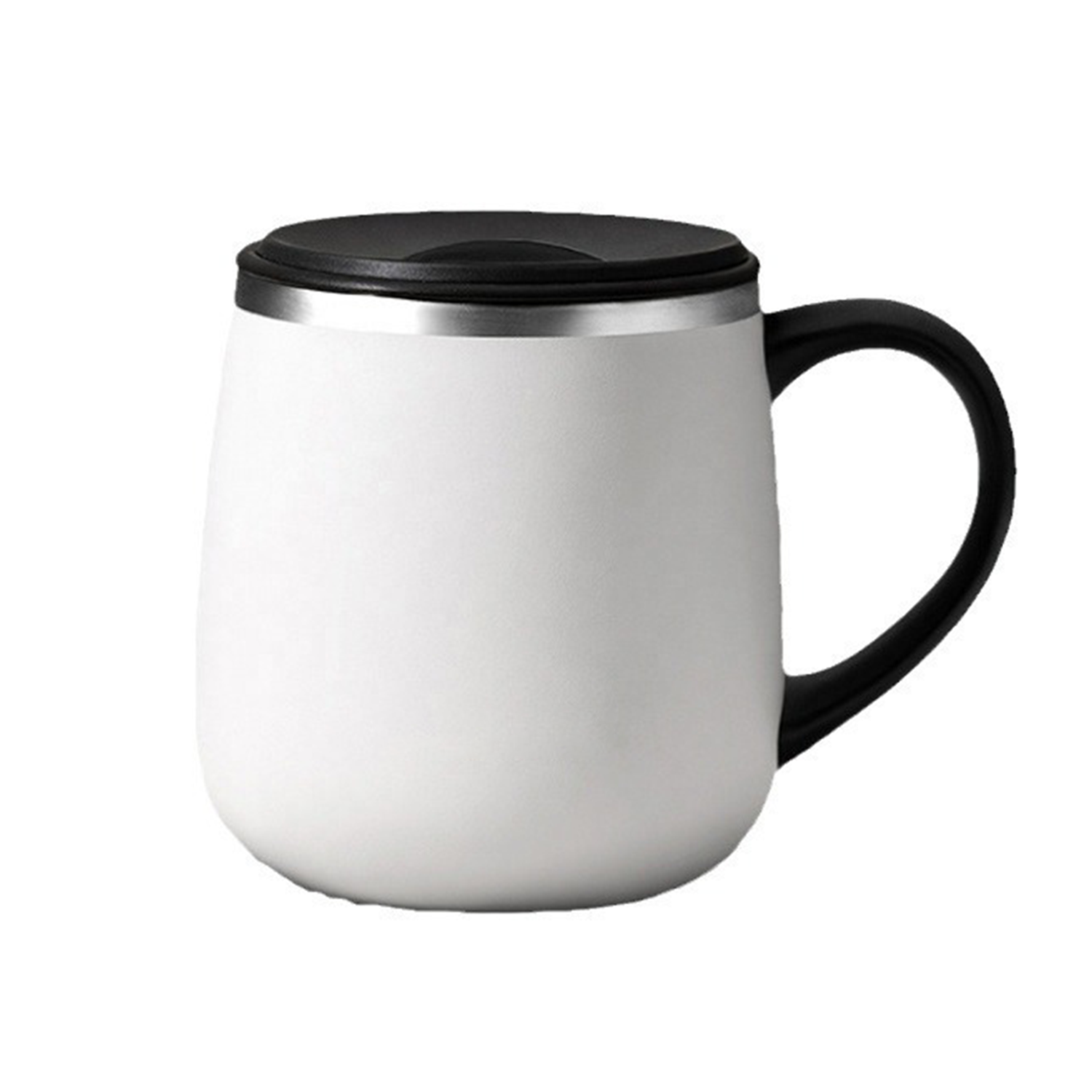 11oz Double Wall Stainless Steel Insulated Mug w/ Lid 9