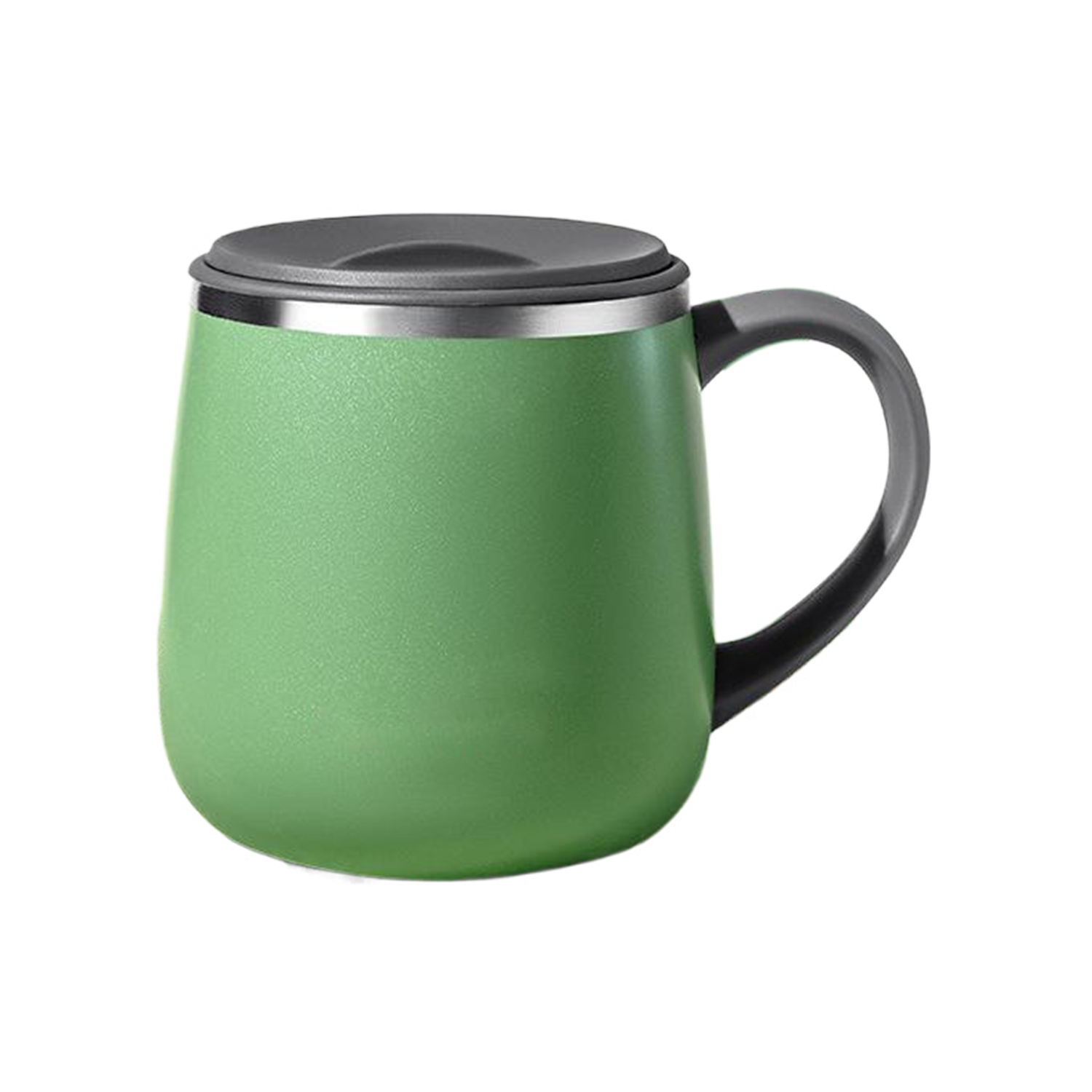 11oz Double Wall Stainless Steel Insulated Mug w/ Lid 11