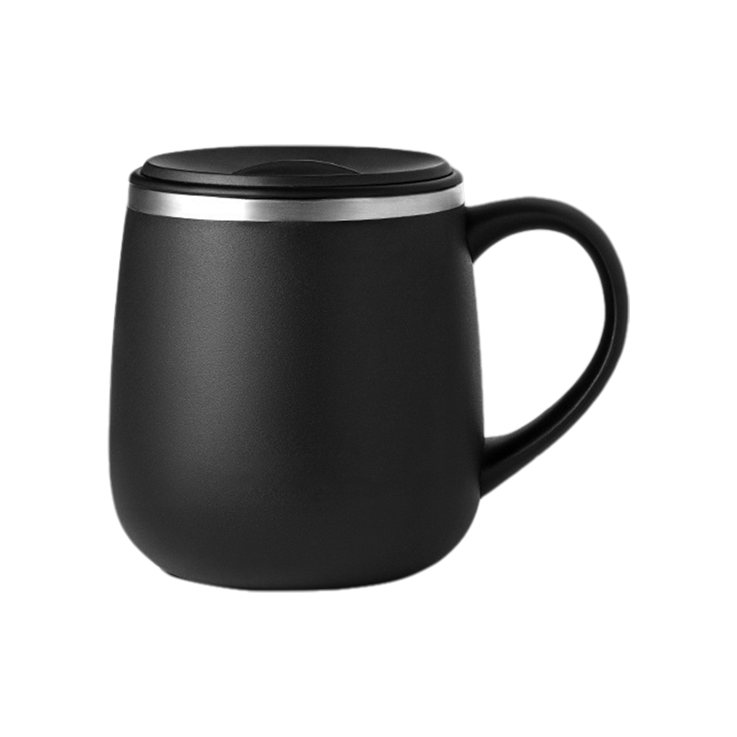 11oz Double Wall Stainless Steel Insulated Mug w/ Lid 2