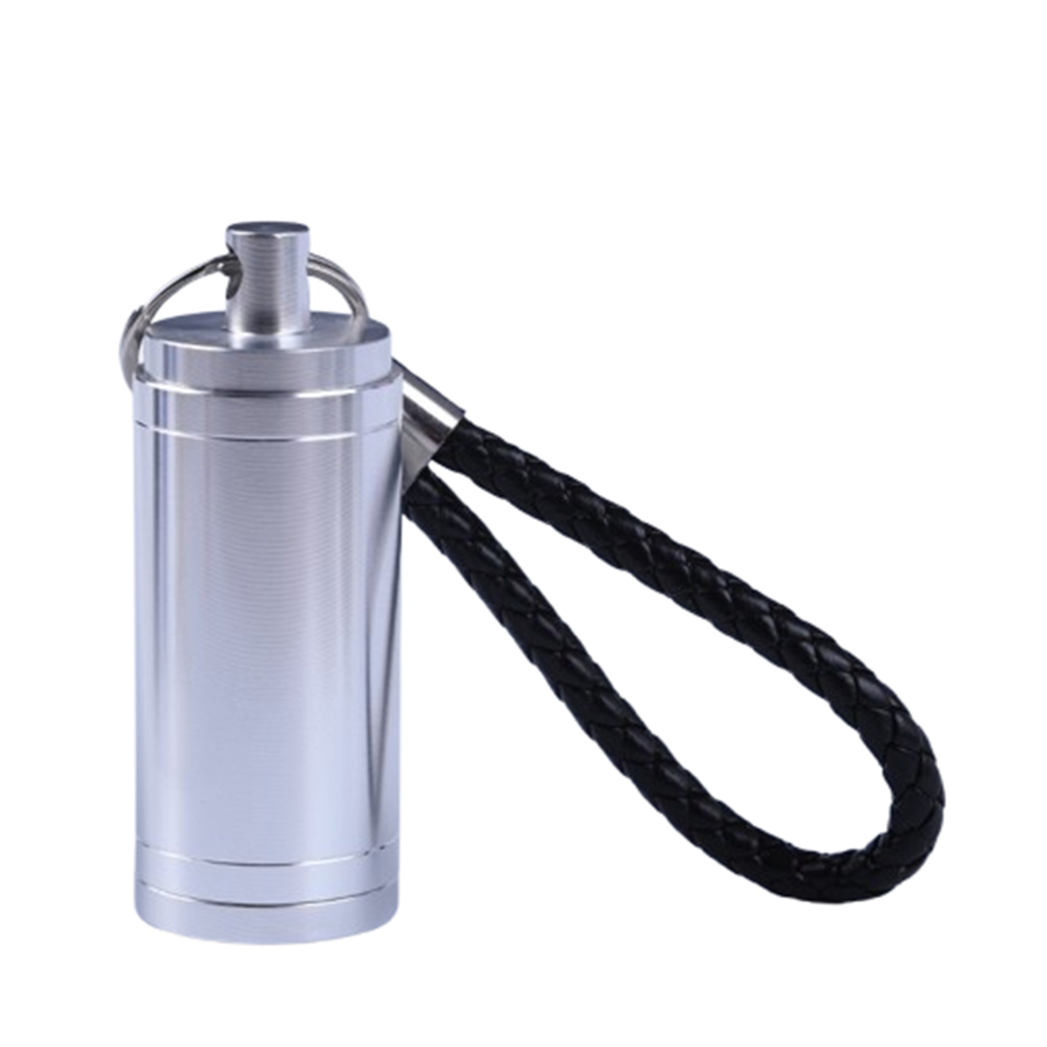 Portable Mini Metal Cylinder Ashtray Keychain 10