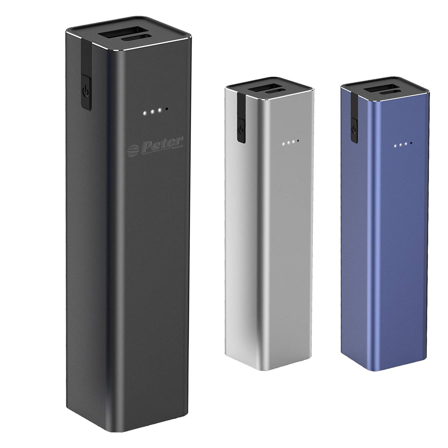 5000mAh Aluminum Alloy Mini Portable Power Bank 1