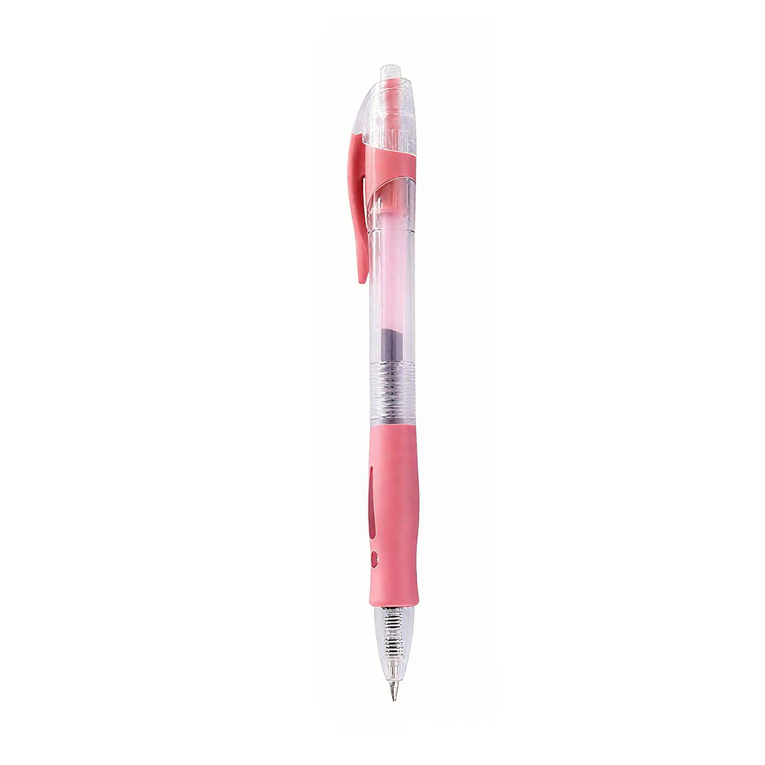 0.5mm Retractable Clear Ballpoint Pen 11