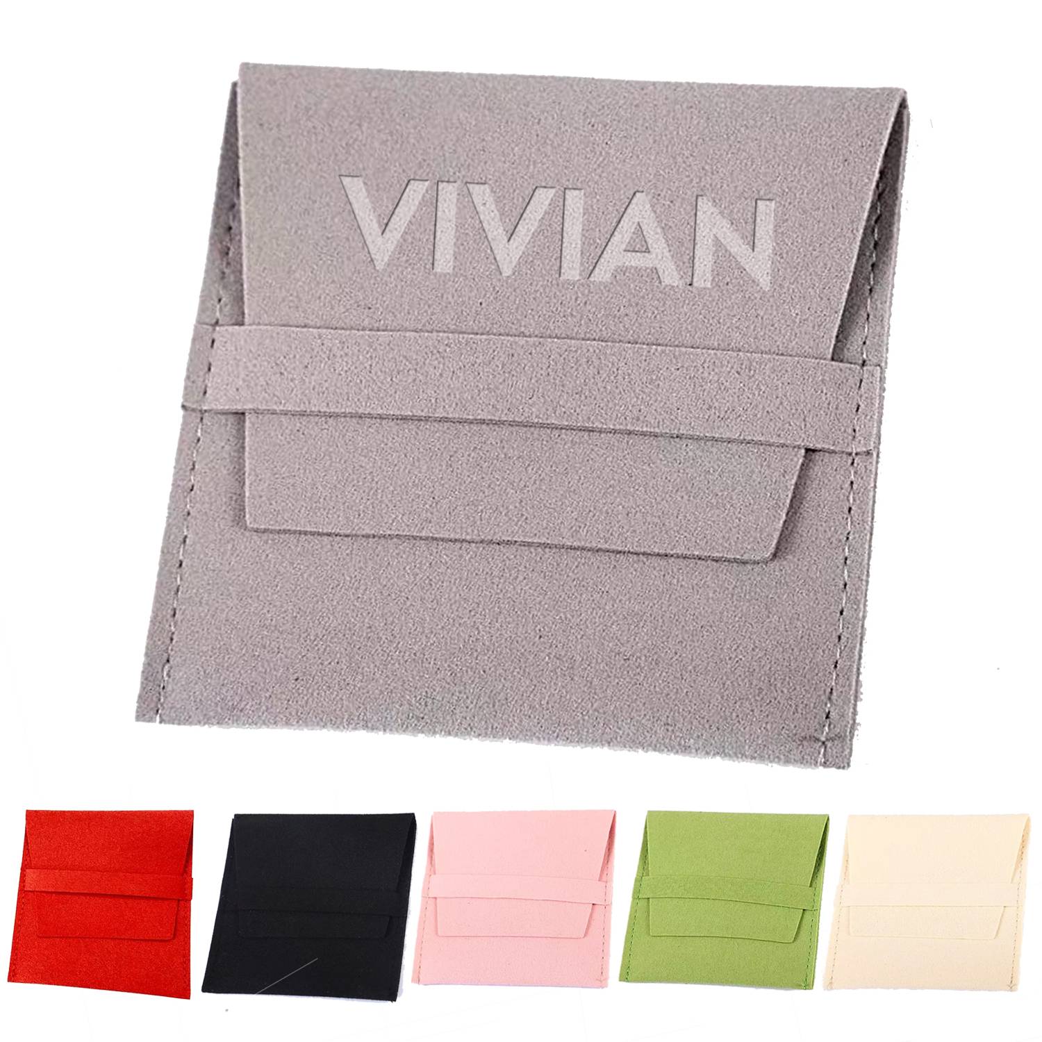 Mini Flip Top Jewelry Pouch