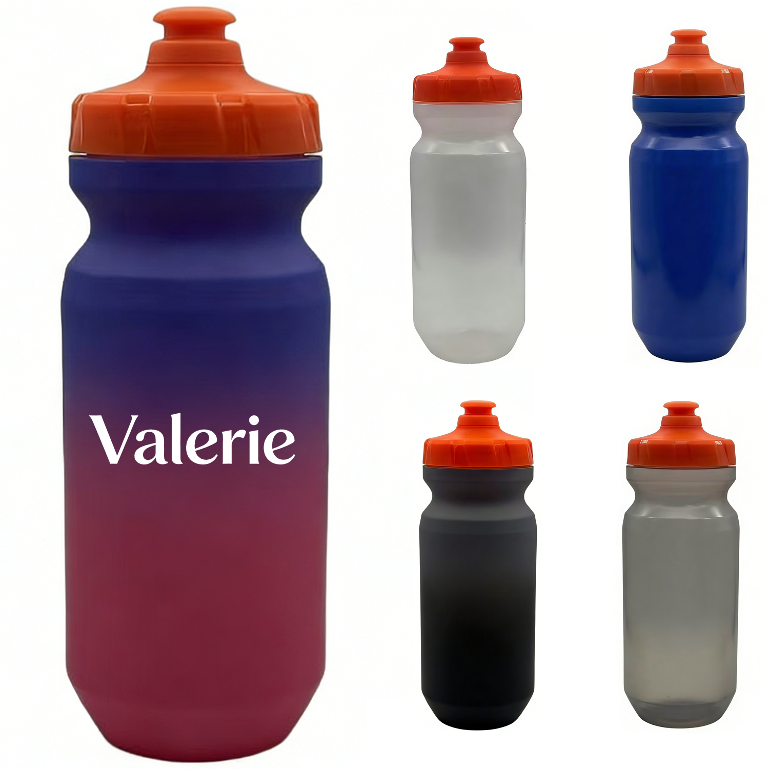 21oz Plastic Squeeze Outdoor Water Bottle