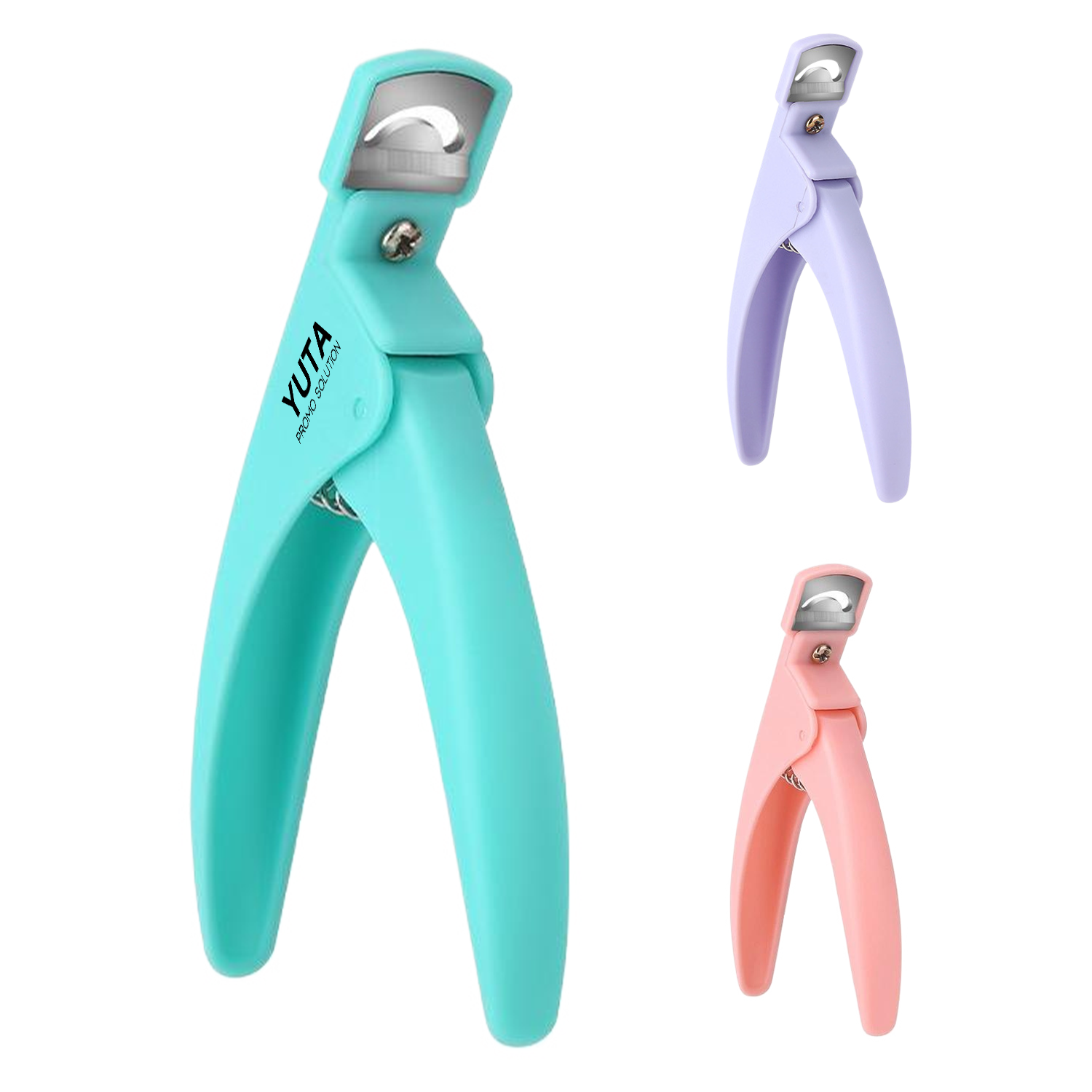 Plastic U-shaped Edge Nail Art Clipper