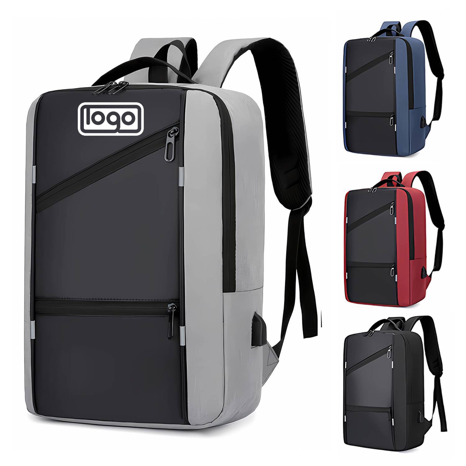 Travel Laptop Backpack w/ Usb Charging Port