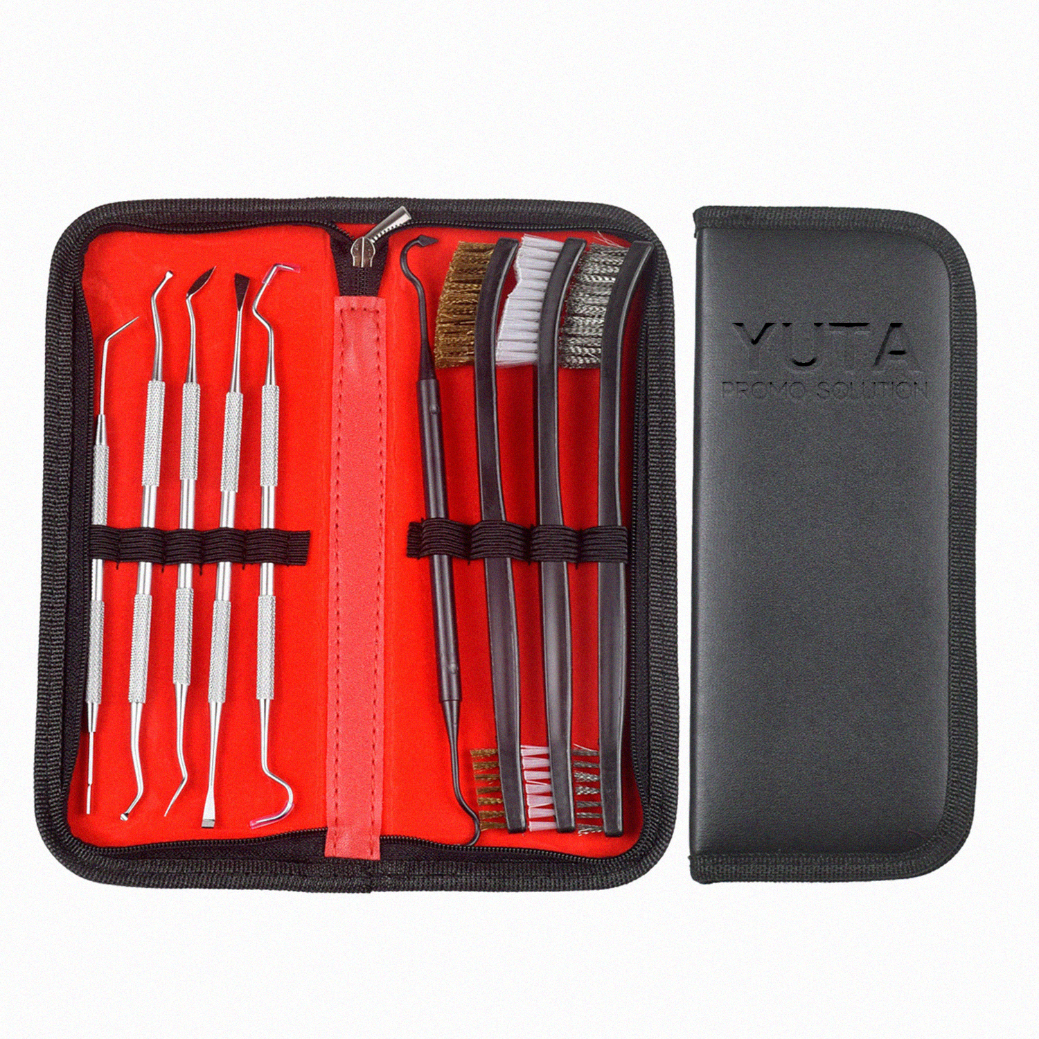 9PCS Gun Cleaning Tools Brush Kit