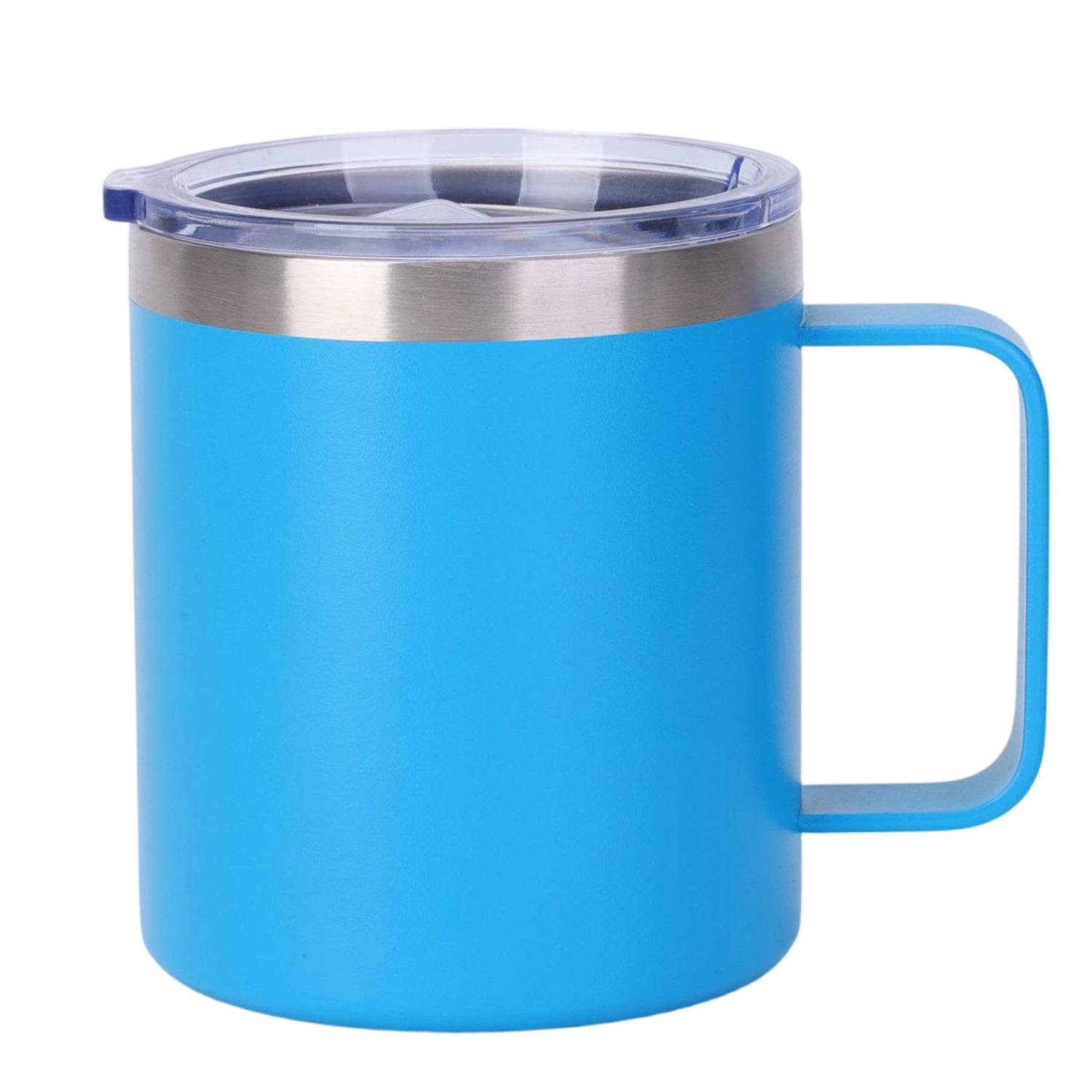 14 oz Stainless Steel Insulated Mug with Handle 9