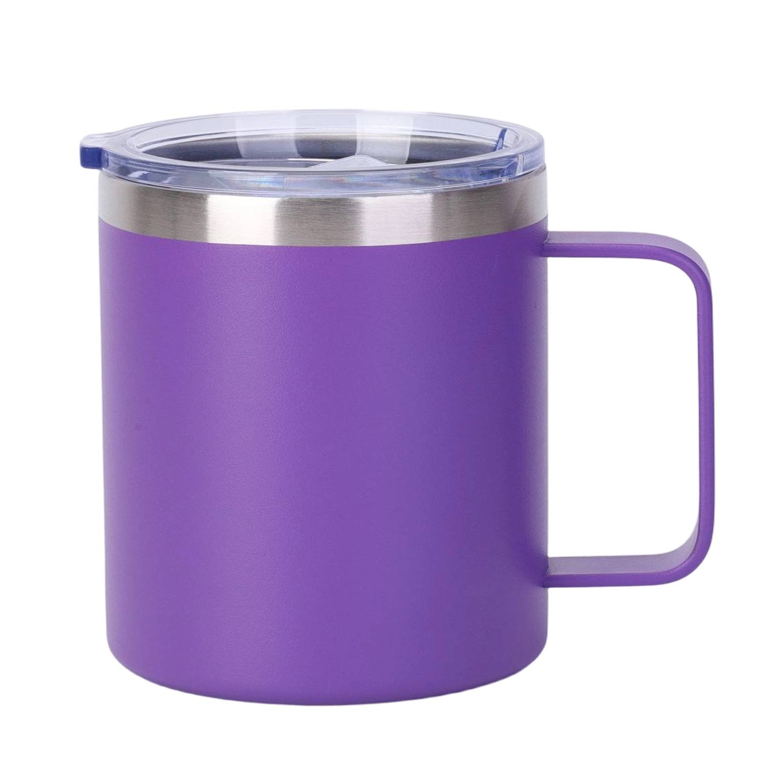 14 oz Stainless Steel Insulated Mug with Handle 5
