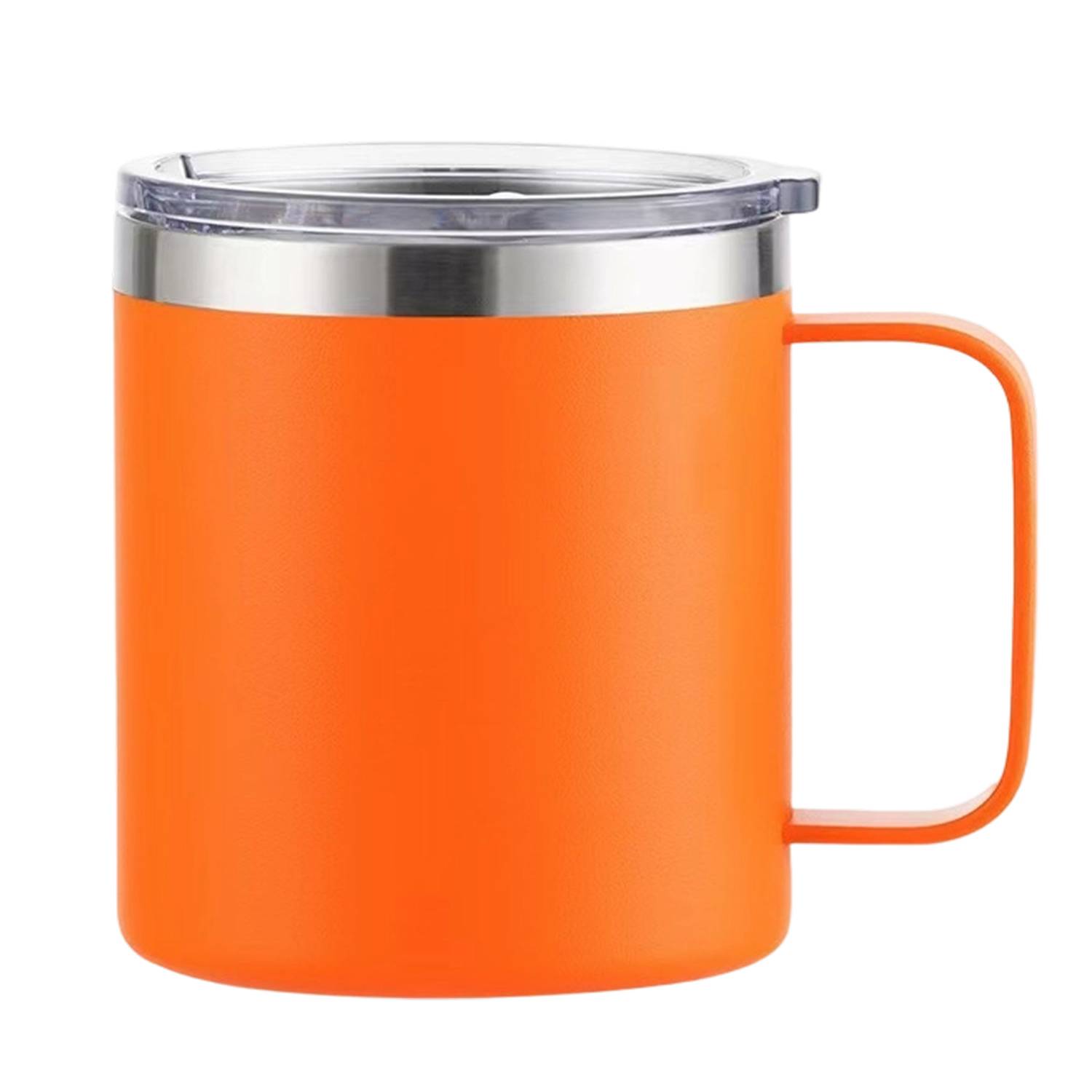 14 oz Stainless Steel Insulated Mug with Handle 4