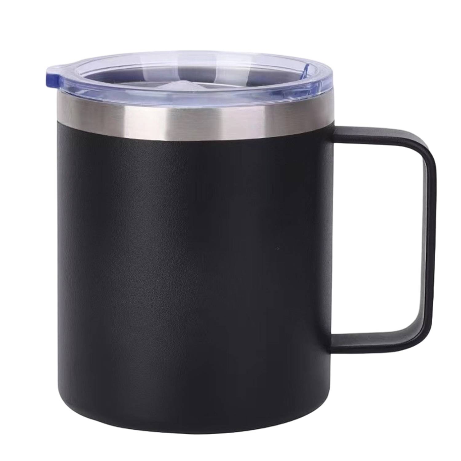 14 oz Stainless Steel Insulated Mug with Handle 10