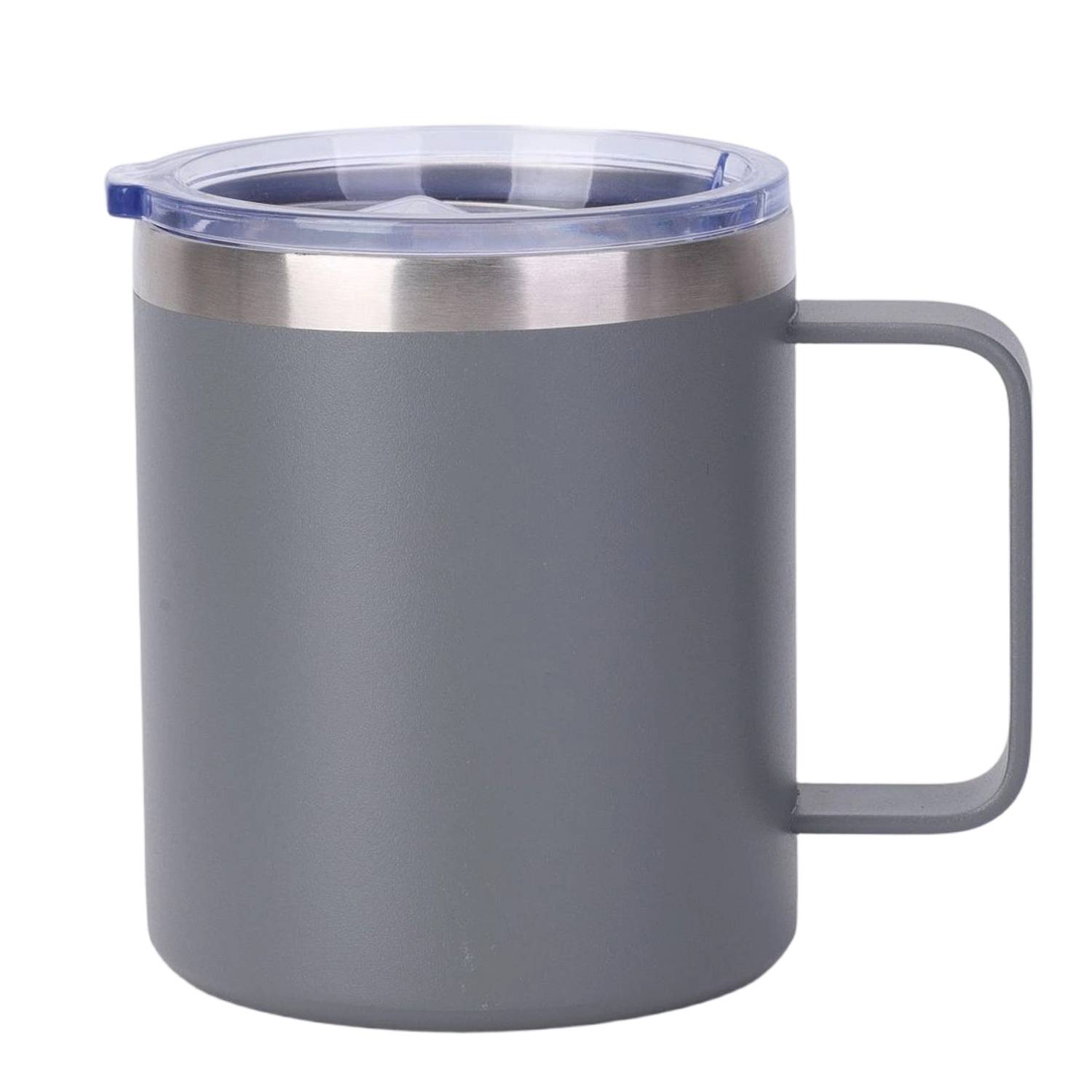 14 oz Stainless Steel Insulated Mug with Handle 8