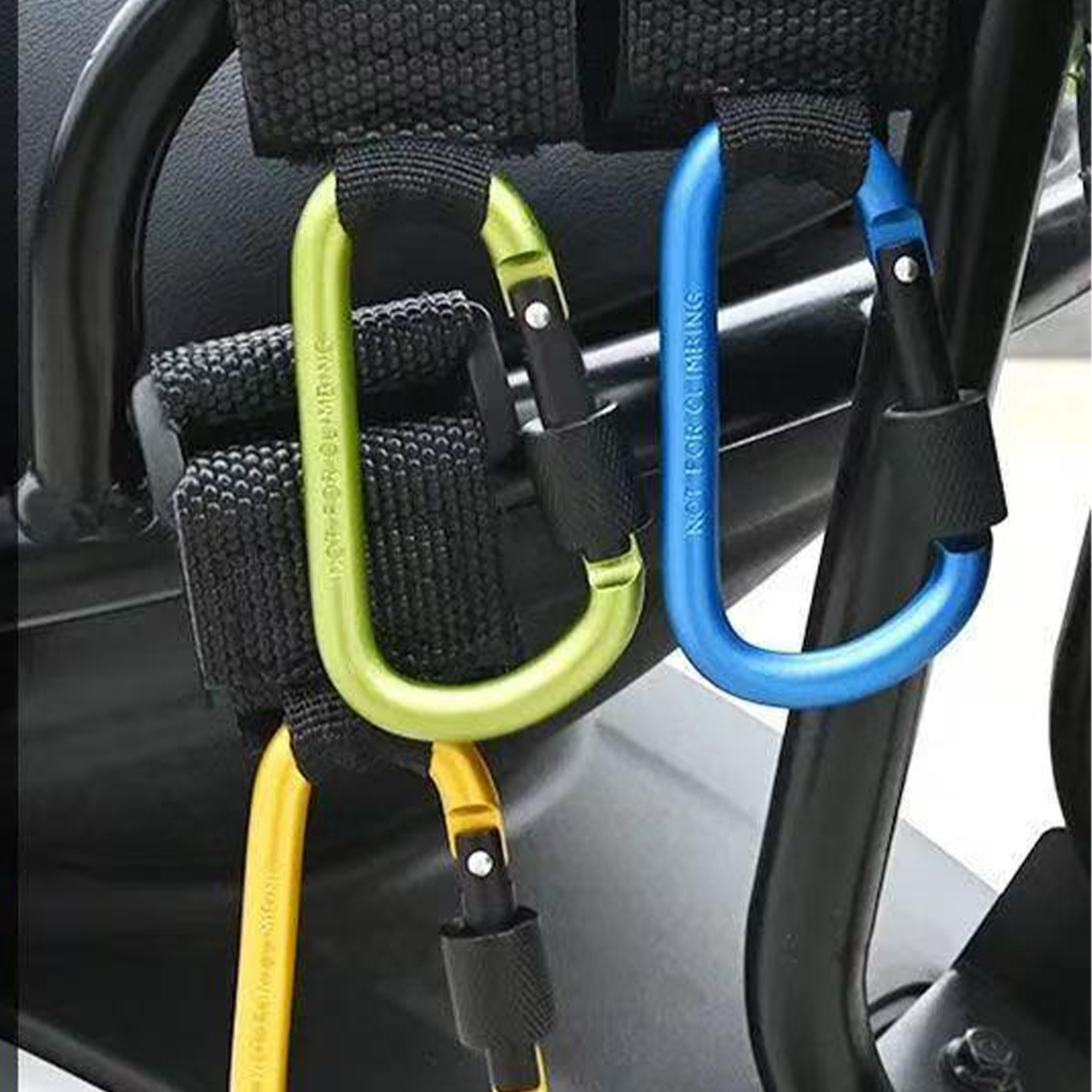 Locking Aluminum D-Shaped Carabiner 8