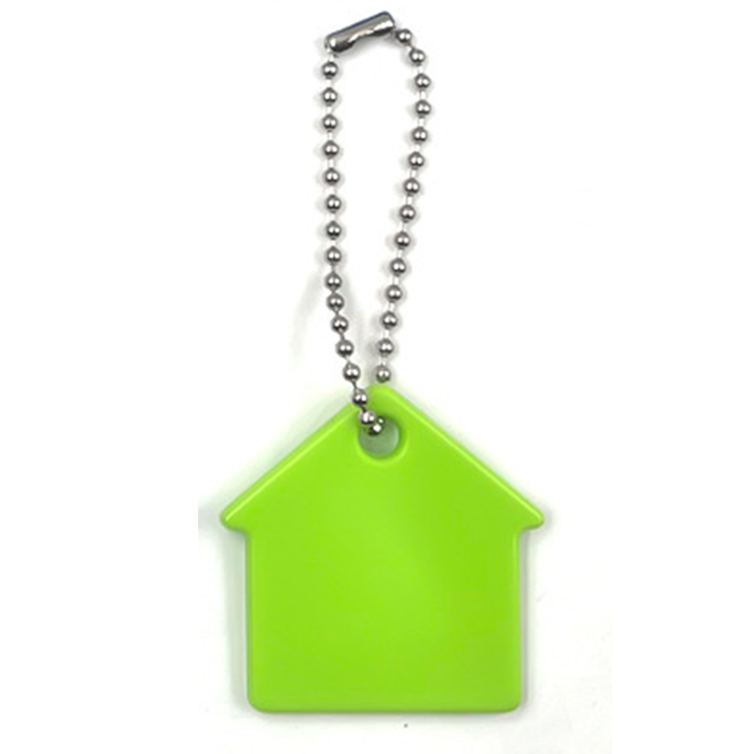 House Shaped Plastic Keychain 3