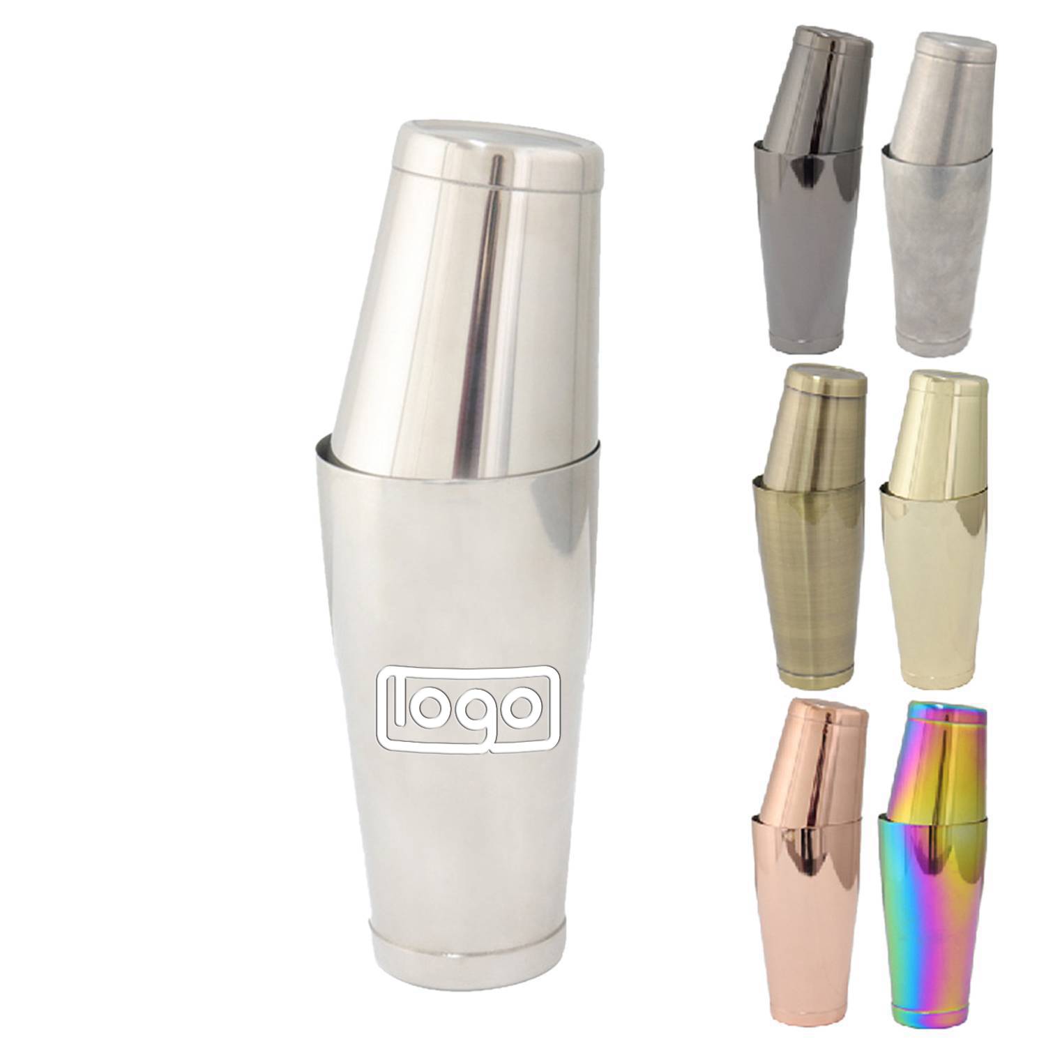 18oz Stainless Steel Shaker